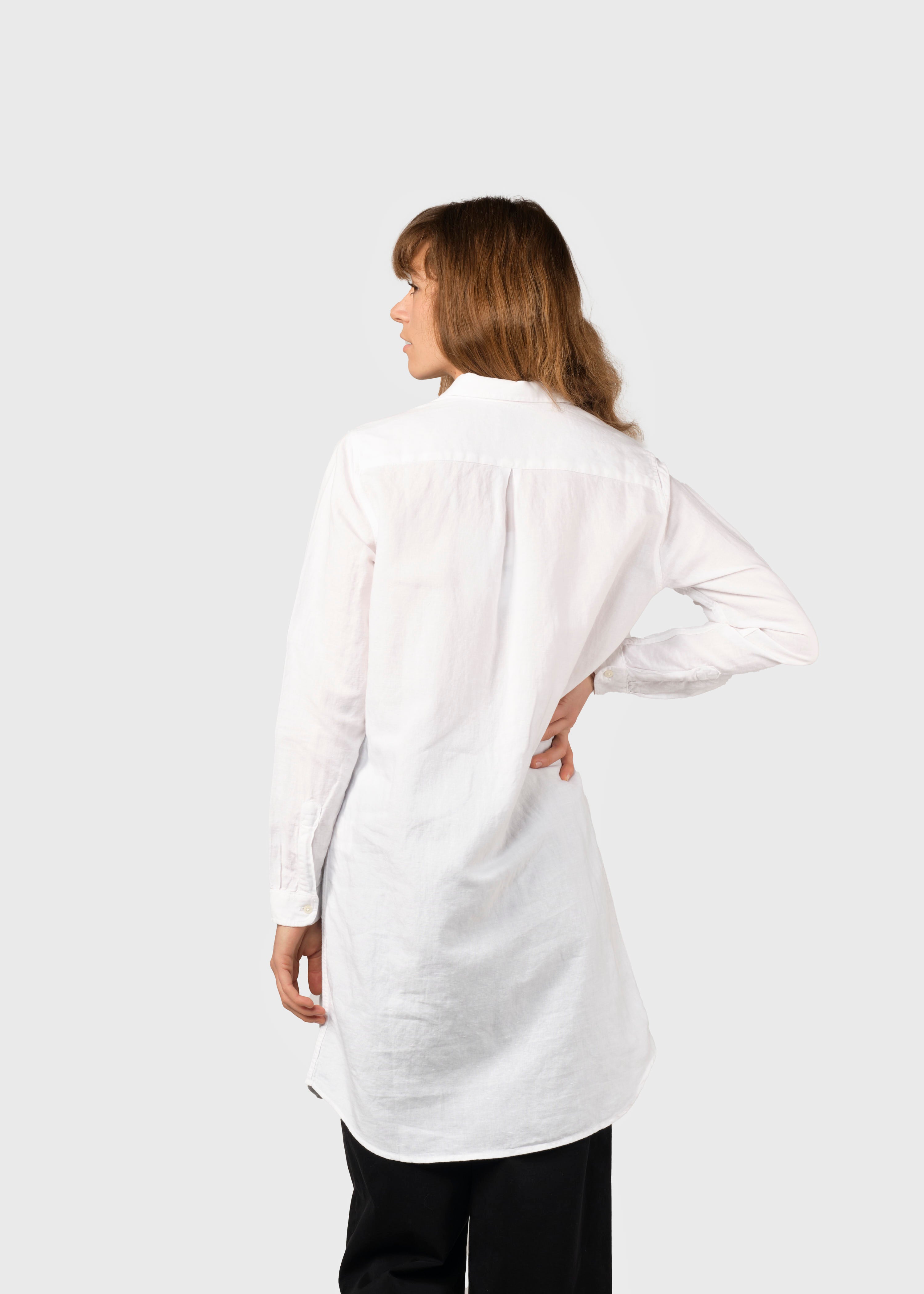 Mathilde Linen Shirt - White