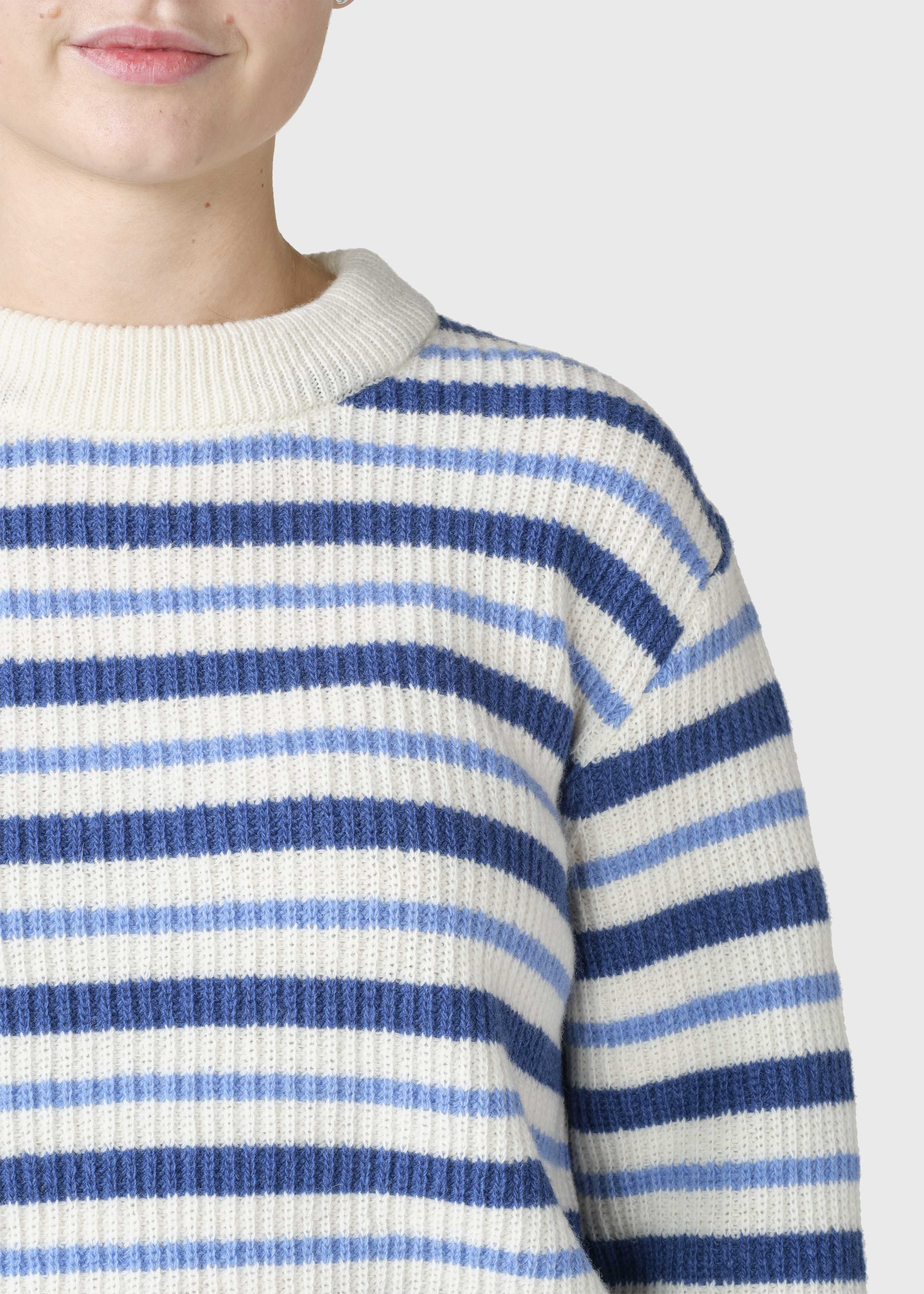 Melli Knit - Ocean/cream/light Blue