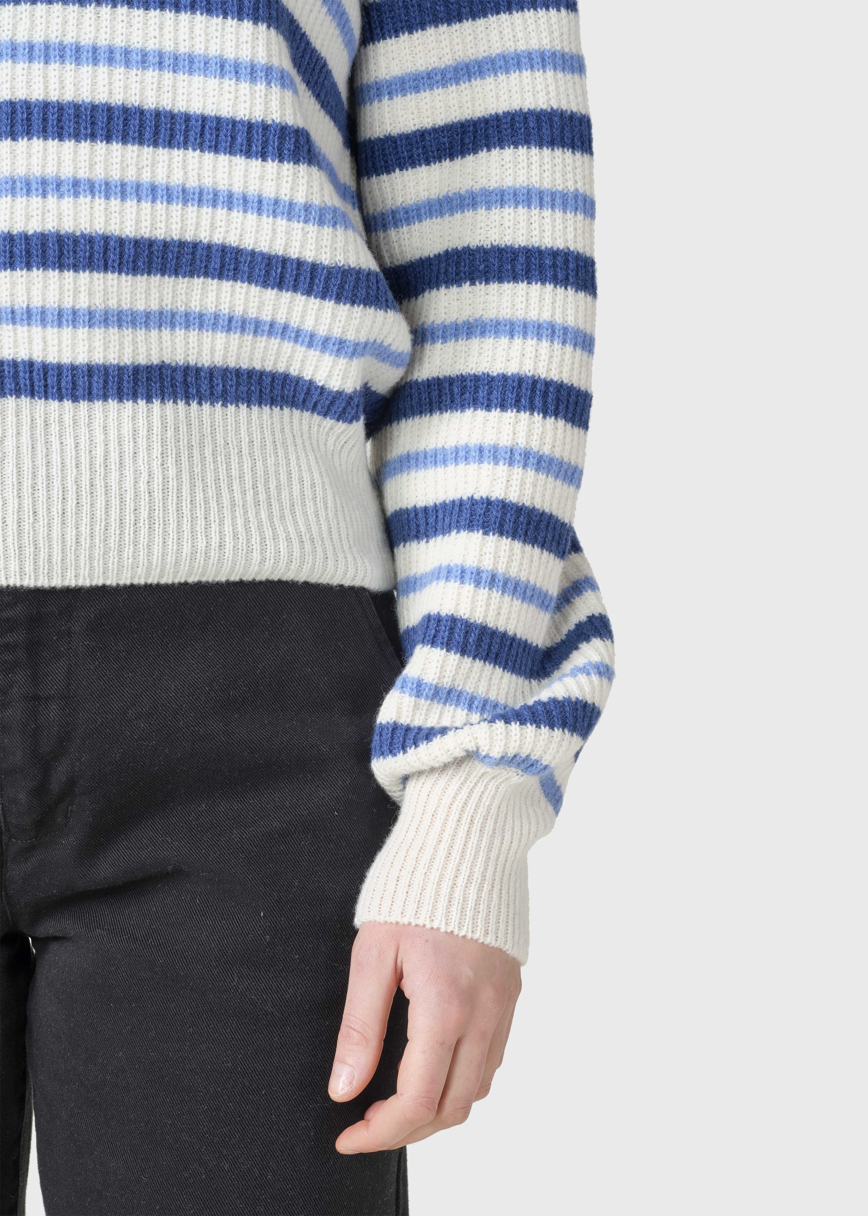 Melli Knit - Ocean/cream/light Blue