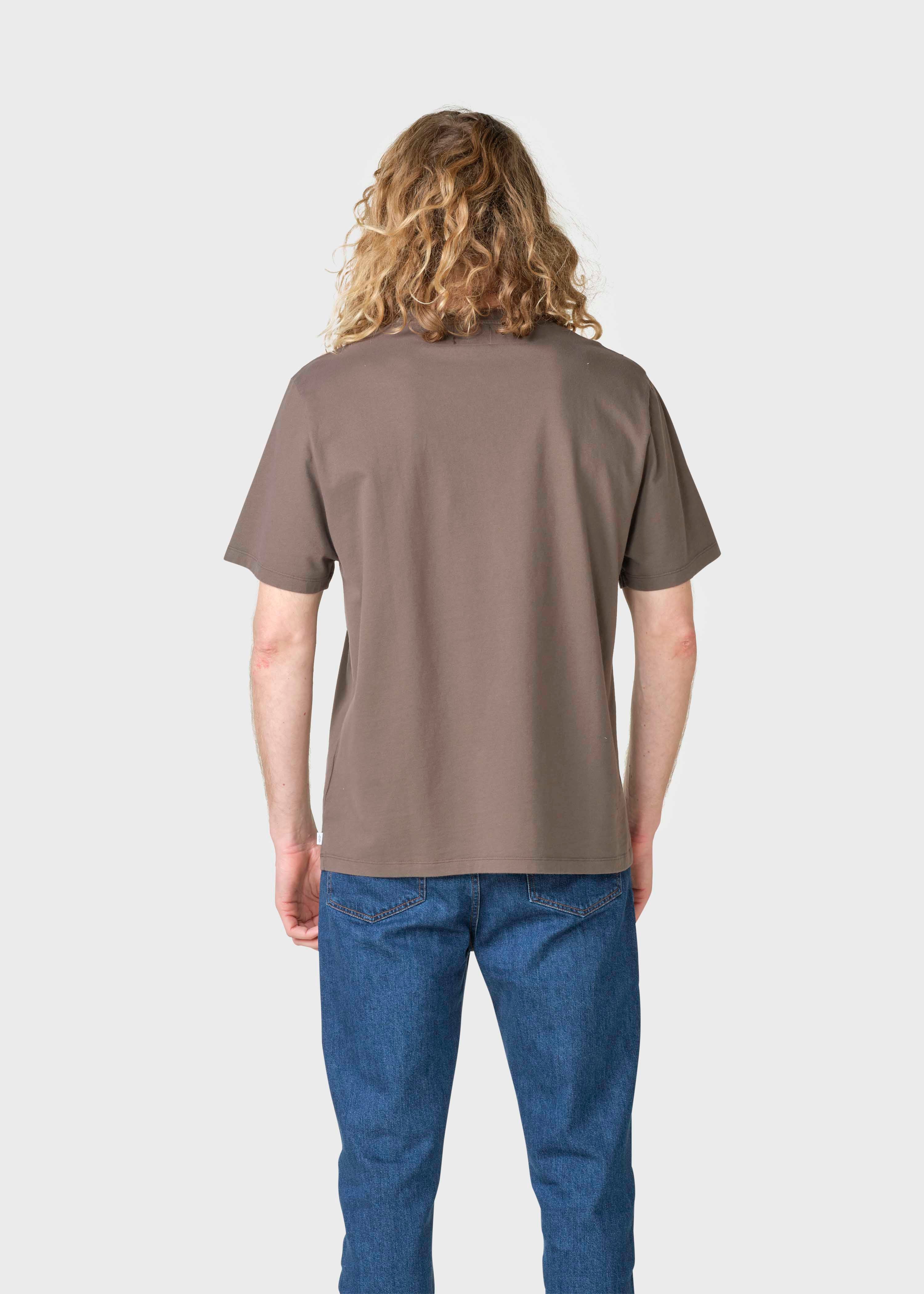Mens Boxy Tee - Taupe