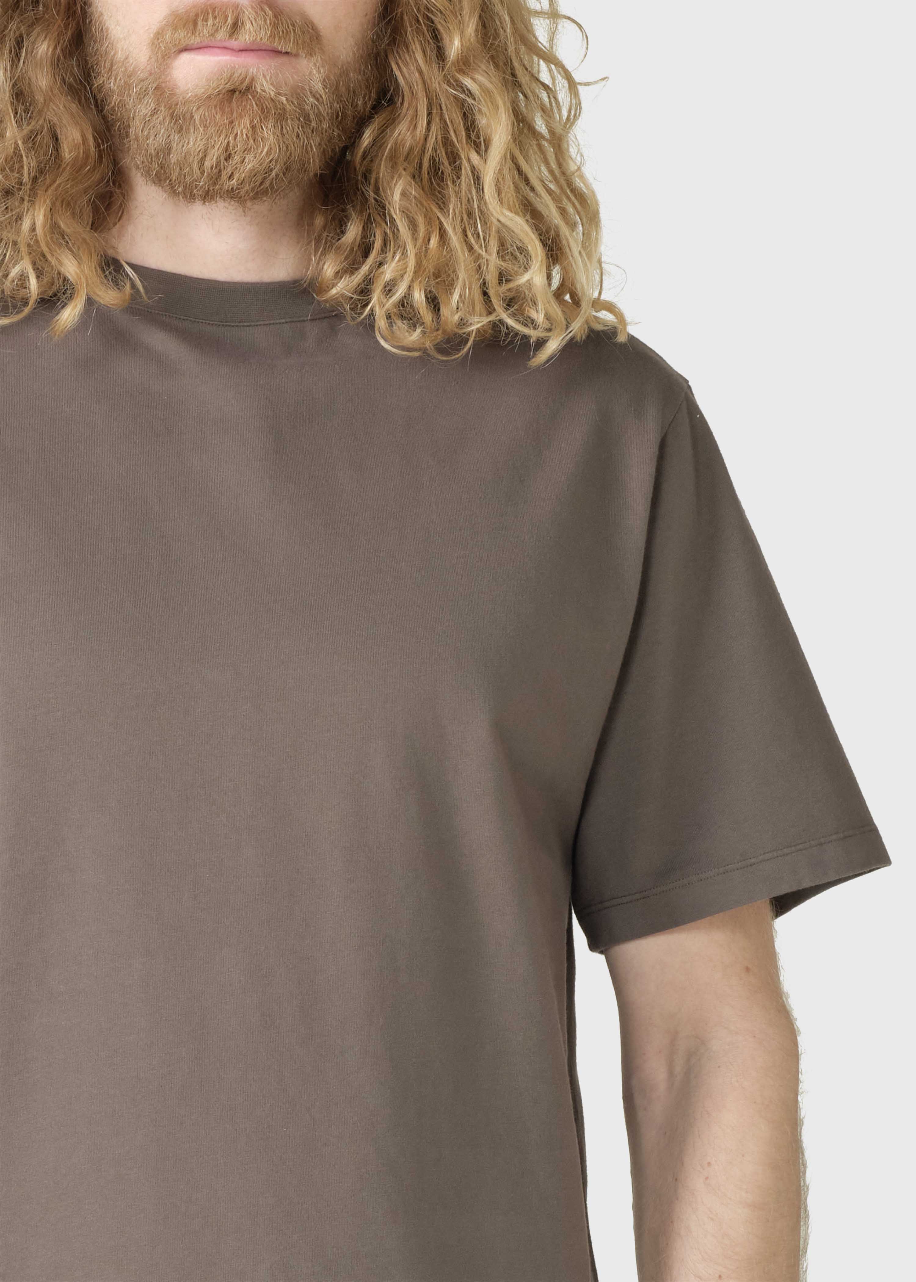 Mens Boxy Tee - Taupe
