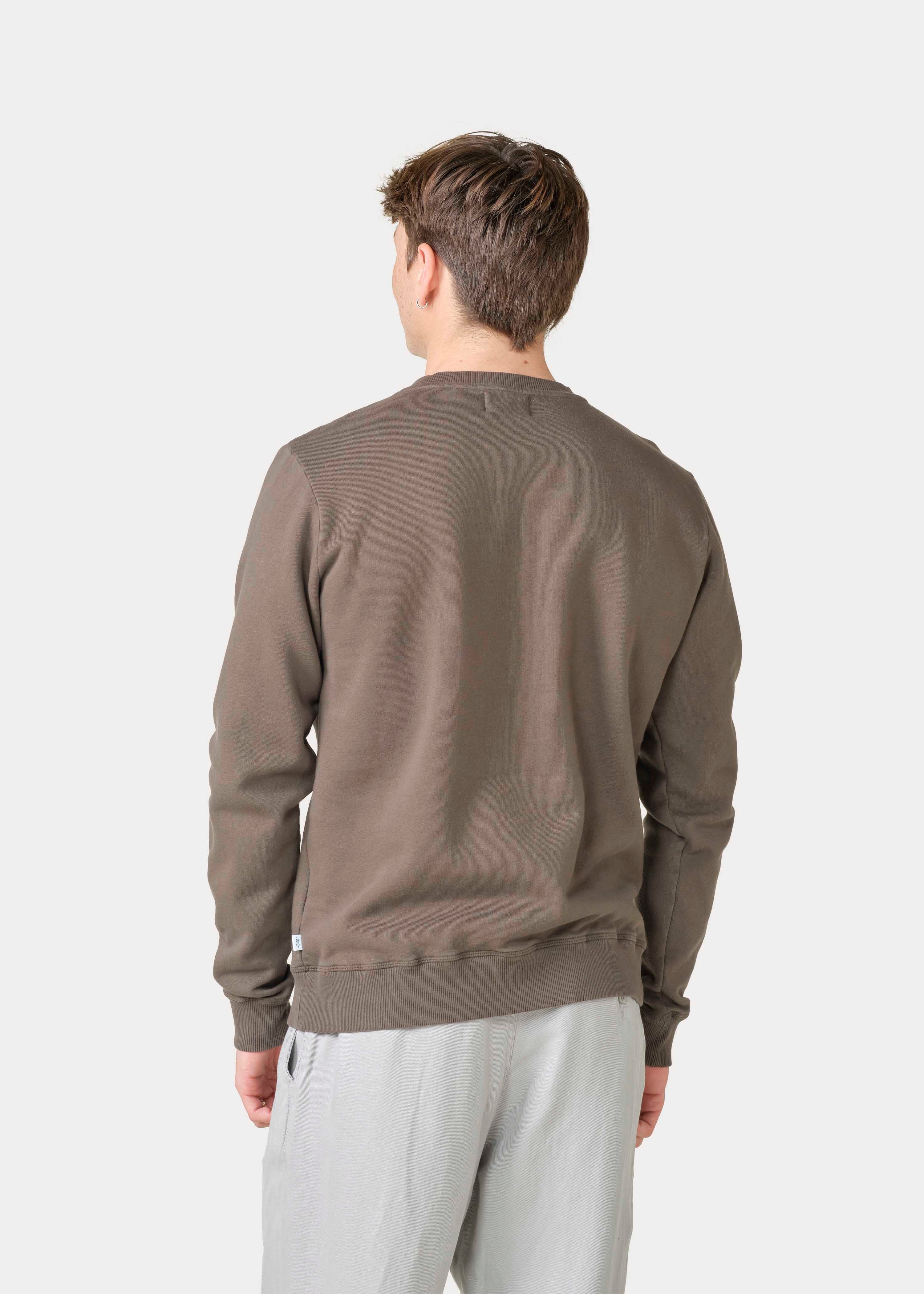 Mens Logo Crew - Taupe