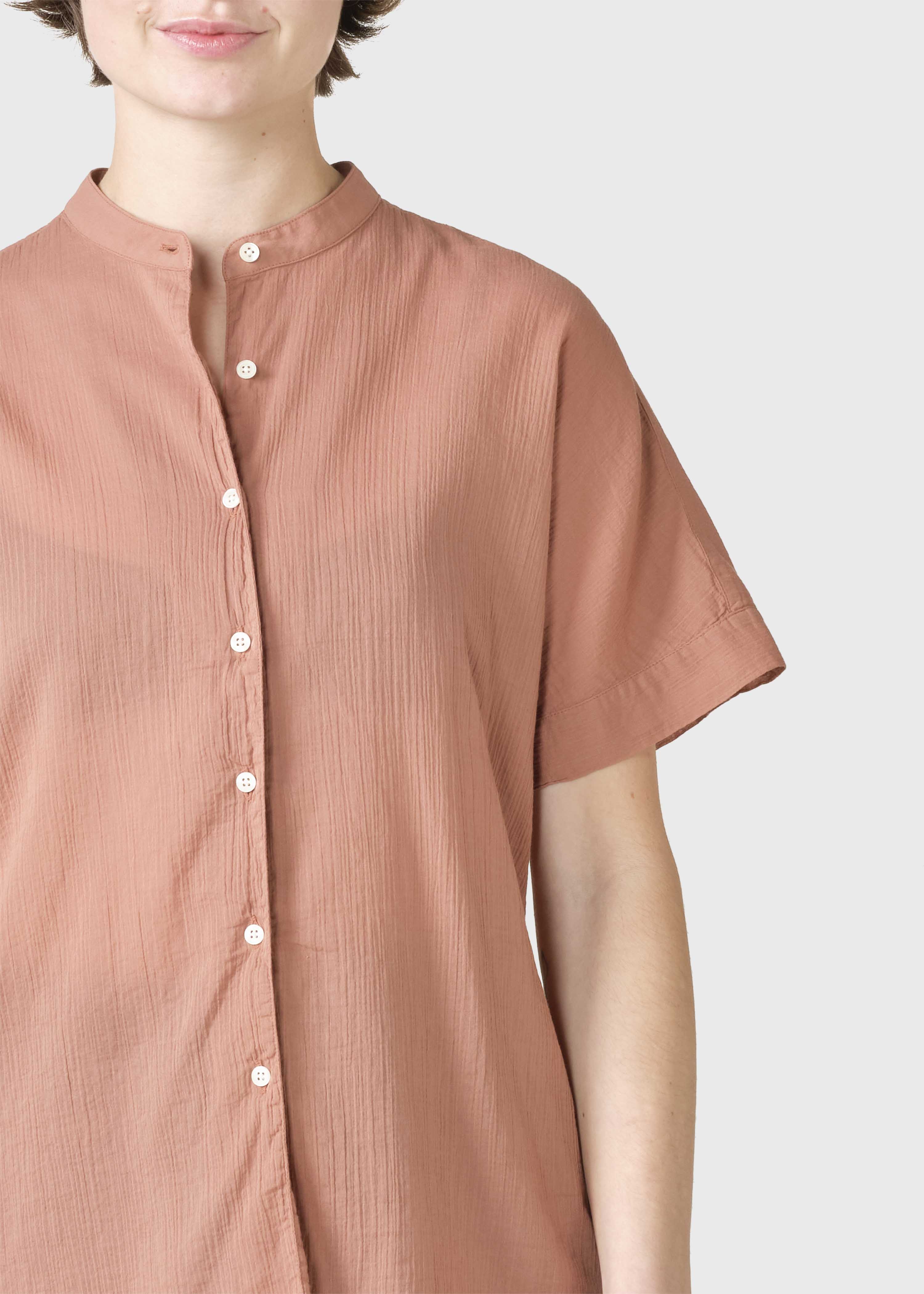 Mille S/s Shirt - Burnt Sienna
