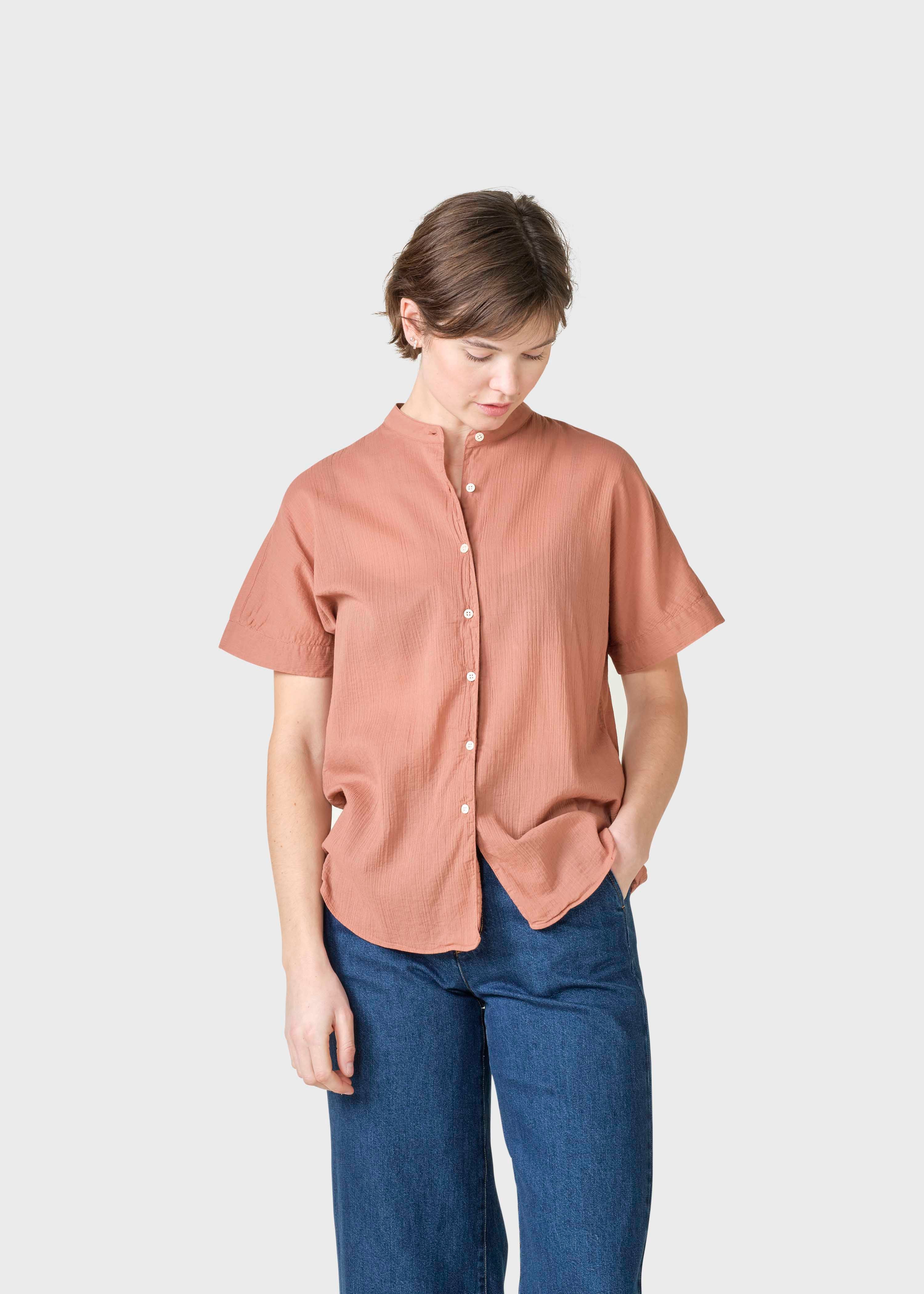 Mille S/s Shirt - Burnt Sienna