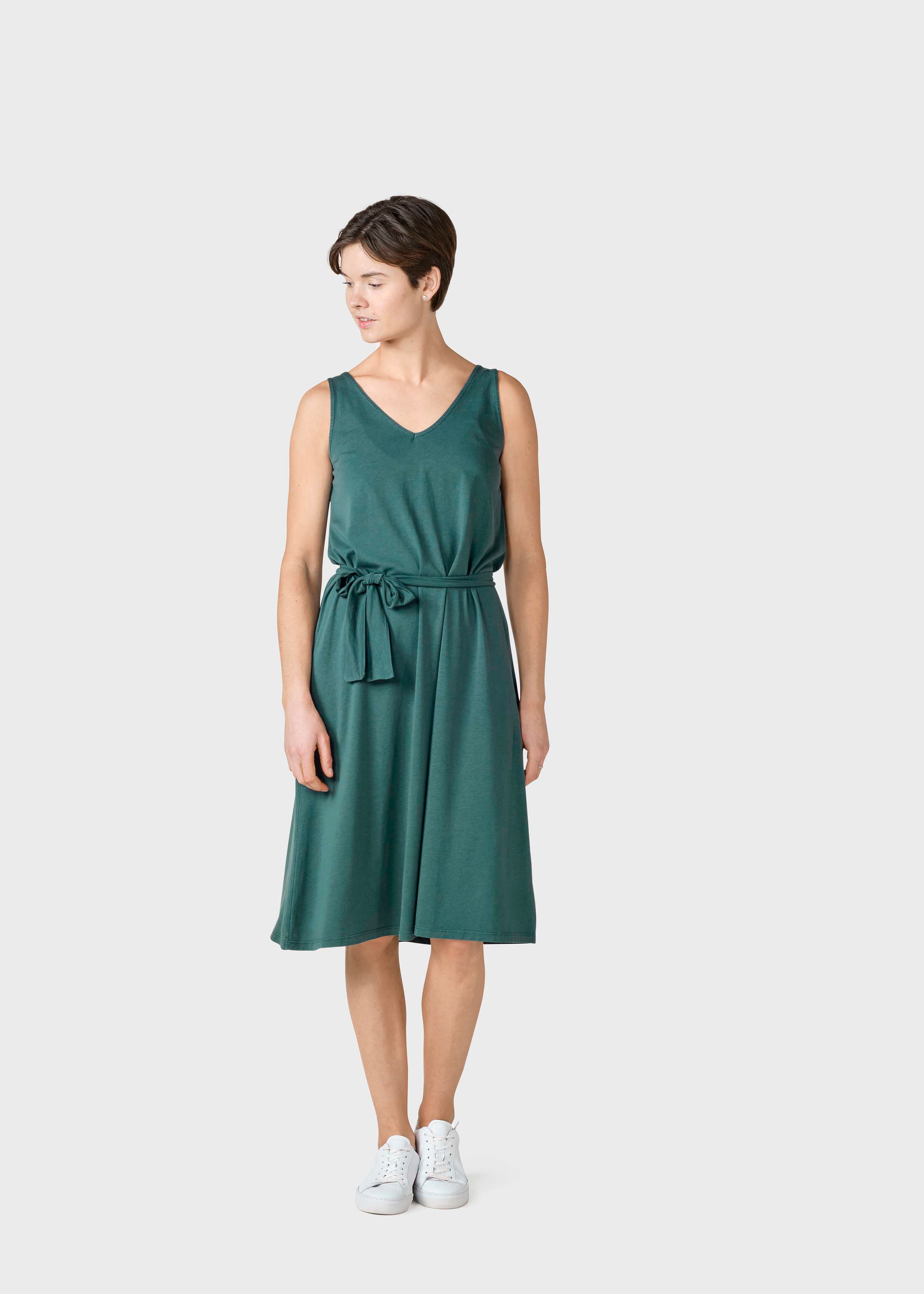 Misha Dress - Moss Green