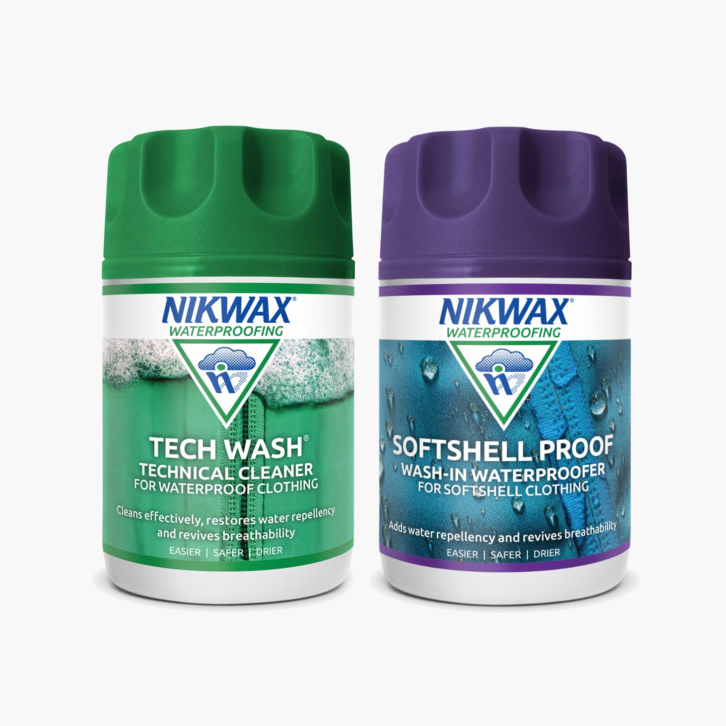 Highlander - Tech Wash 150ml, Softshell 150ml Twin Pack