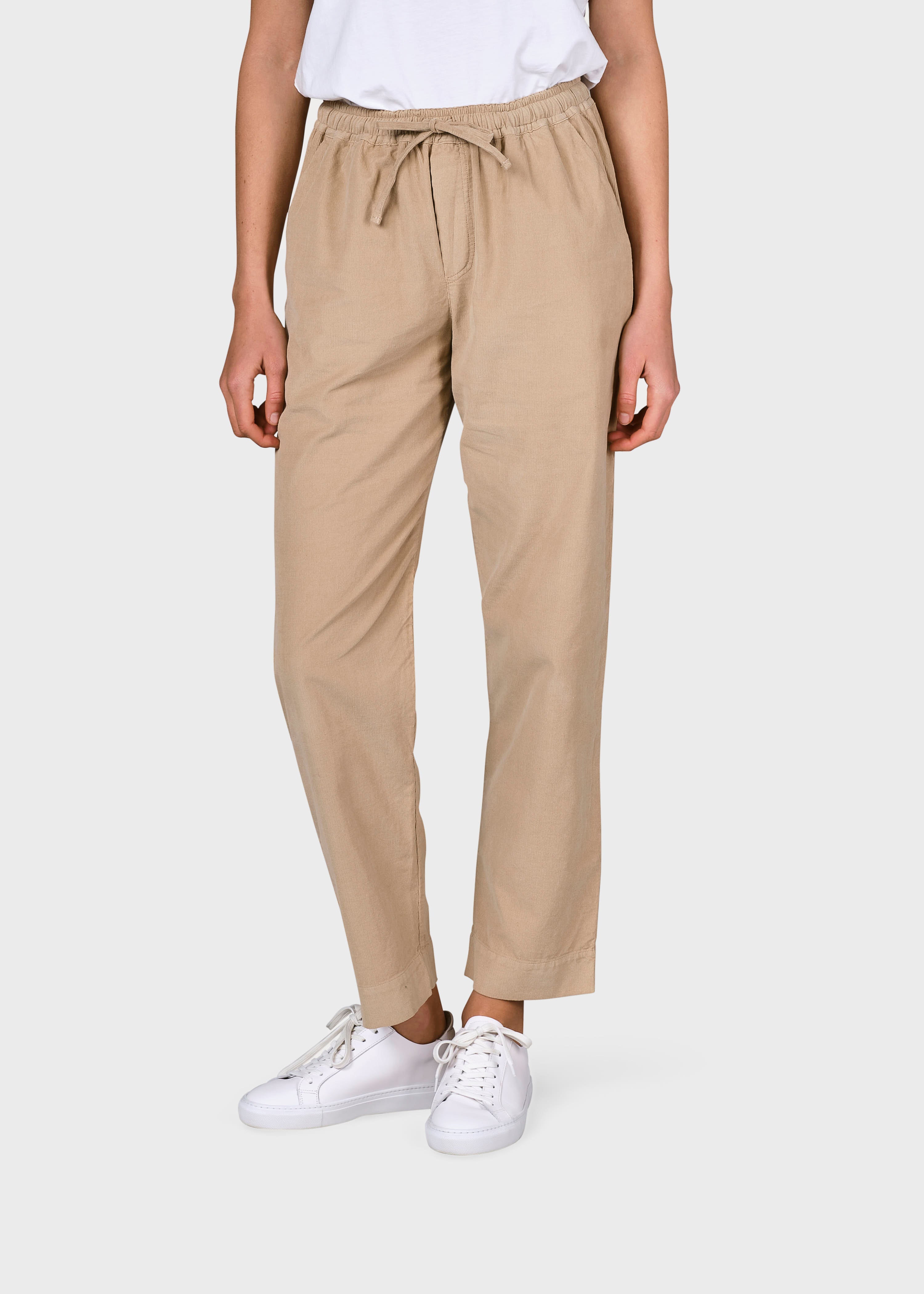 Nicoline Corduroy Pants - Sand