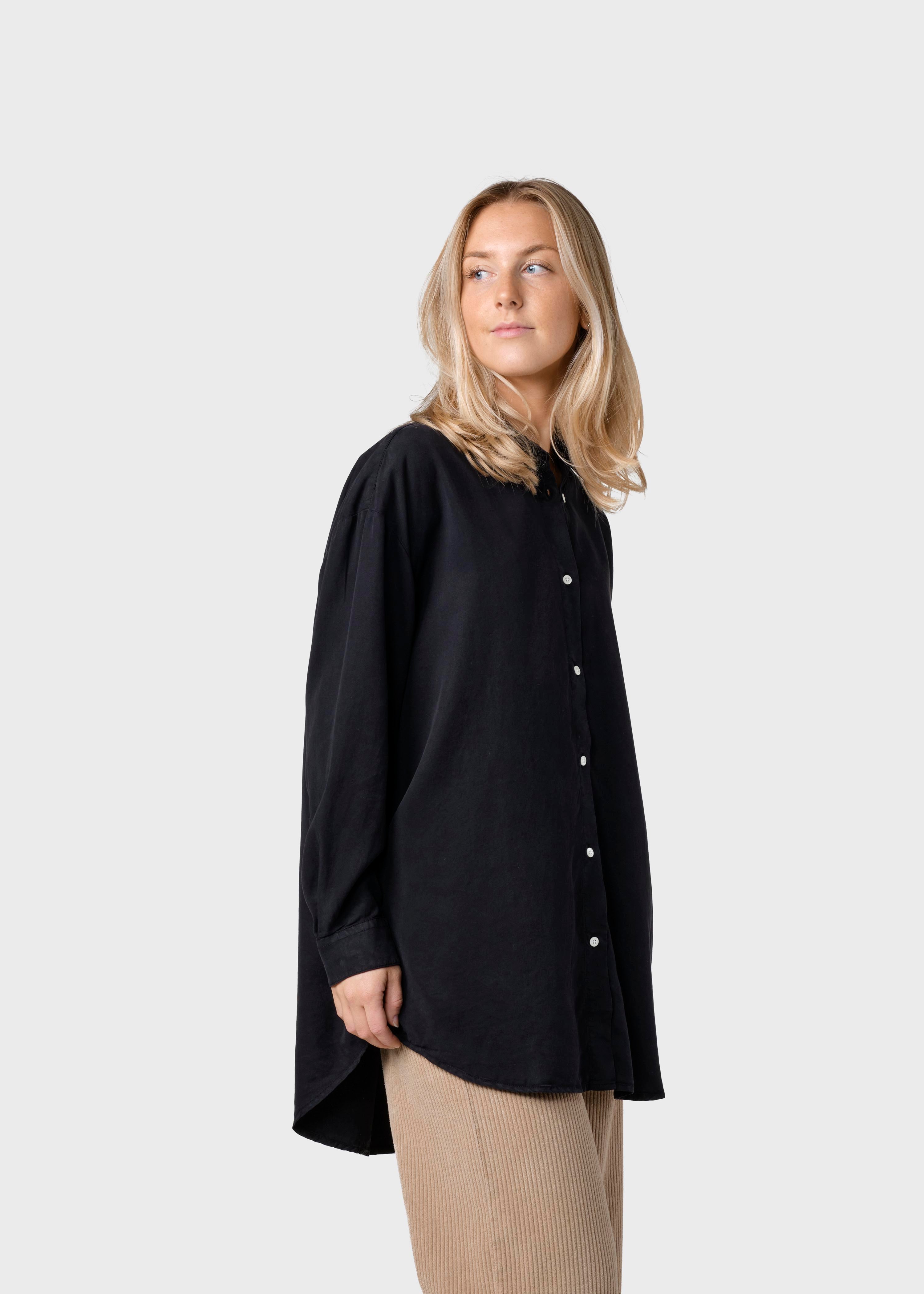 Ofelia Lyocell Shirt - Black
