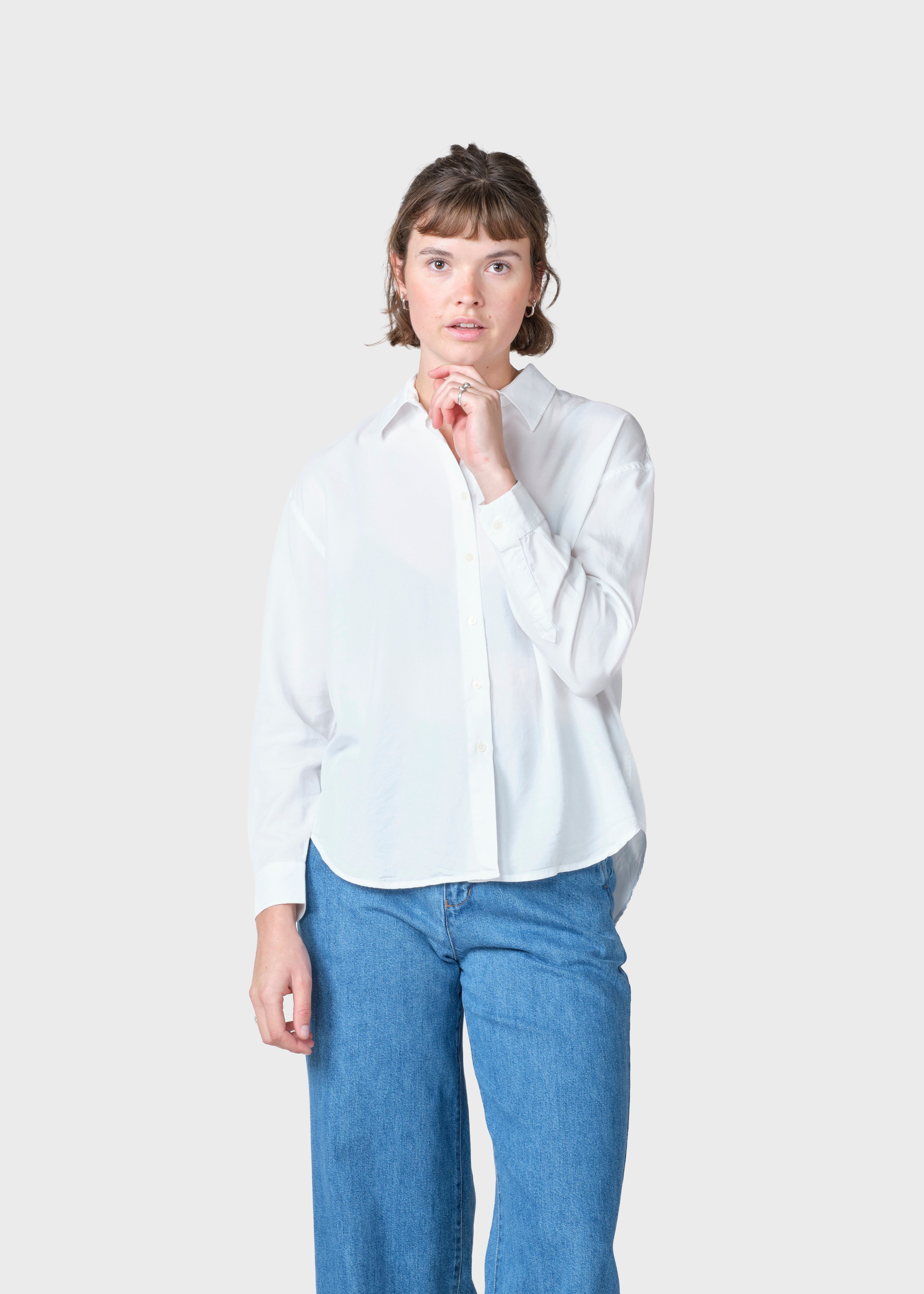 Ofelia Short Shirt - White