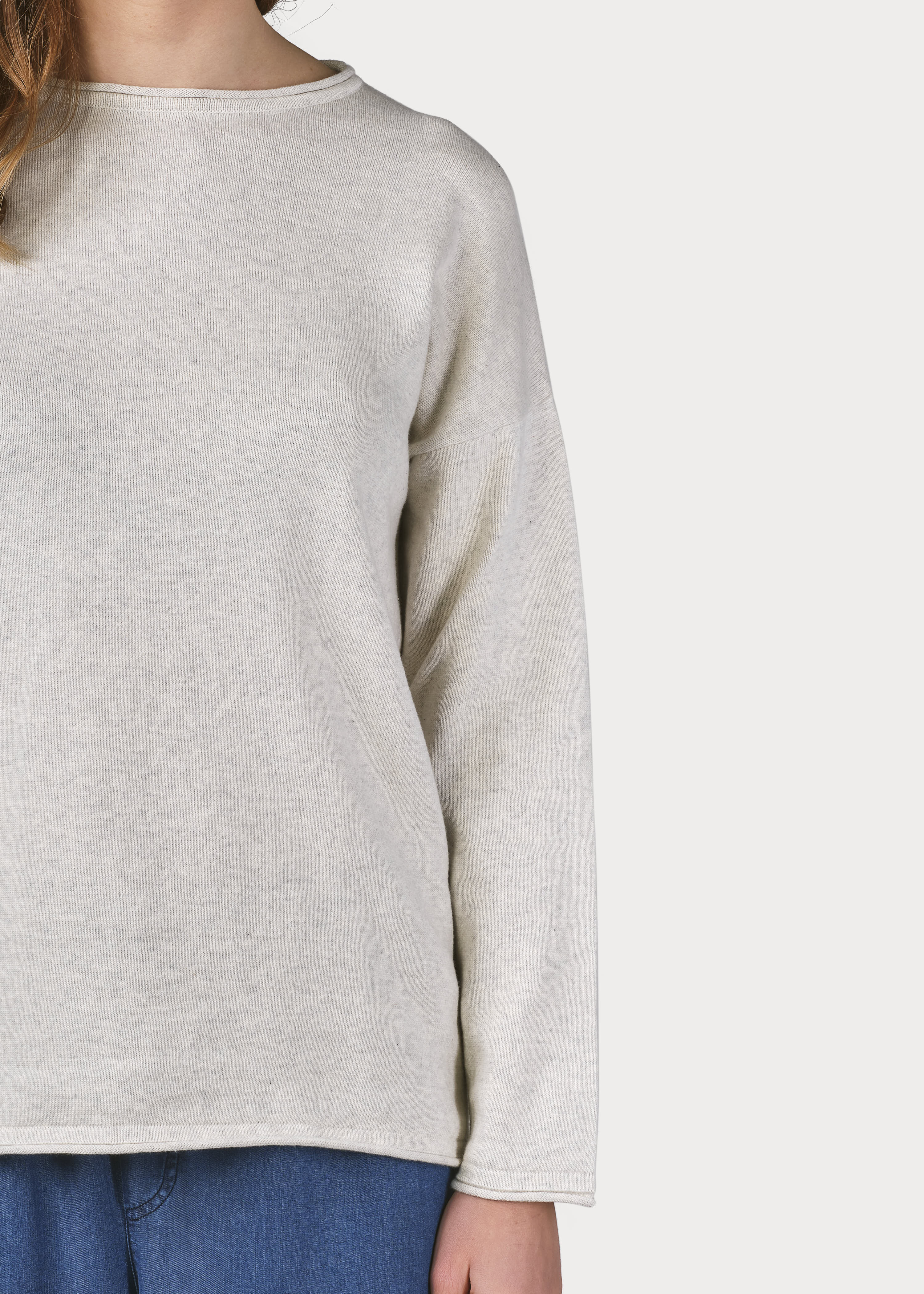 Patricia Knit - Cream Melange