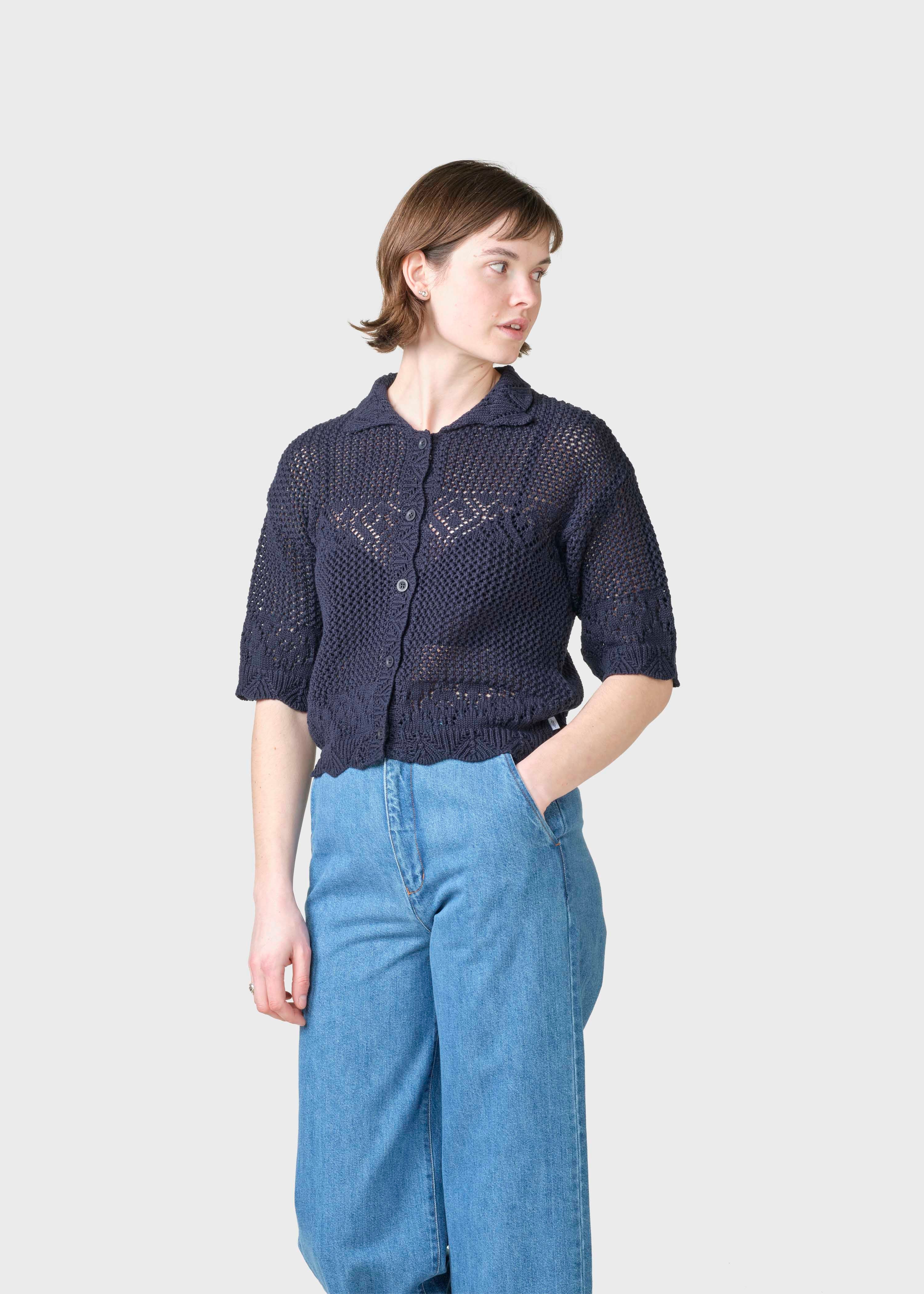 Penelope Crochet - Navy