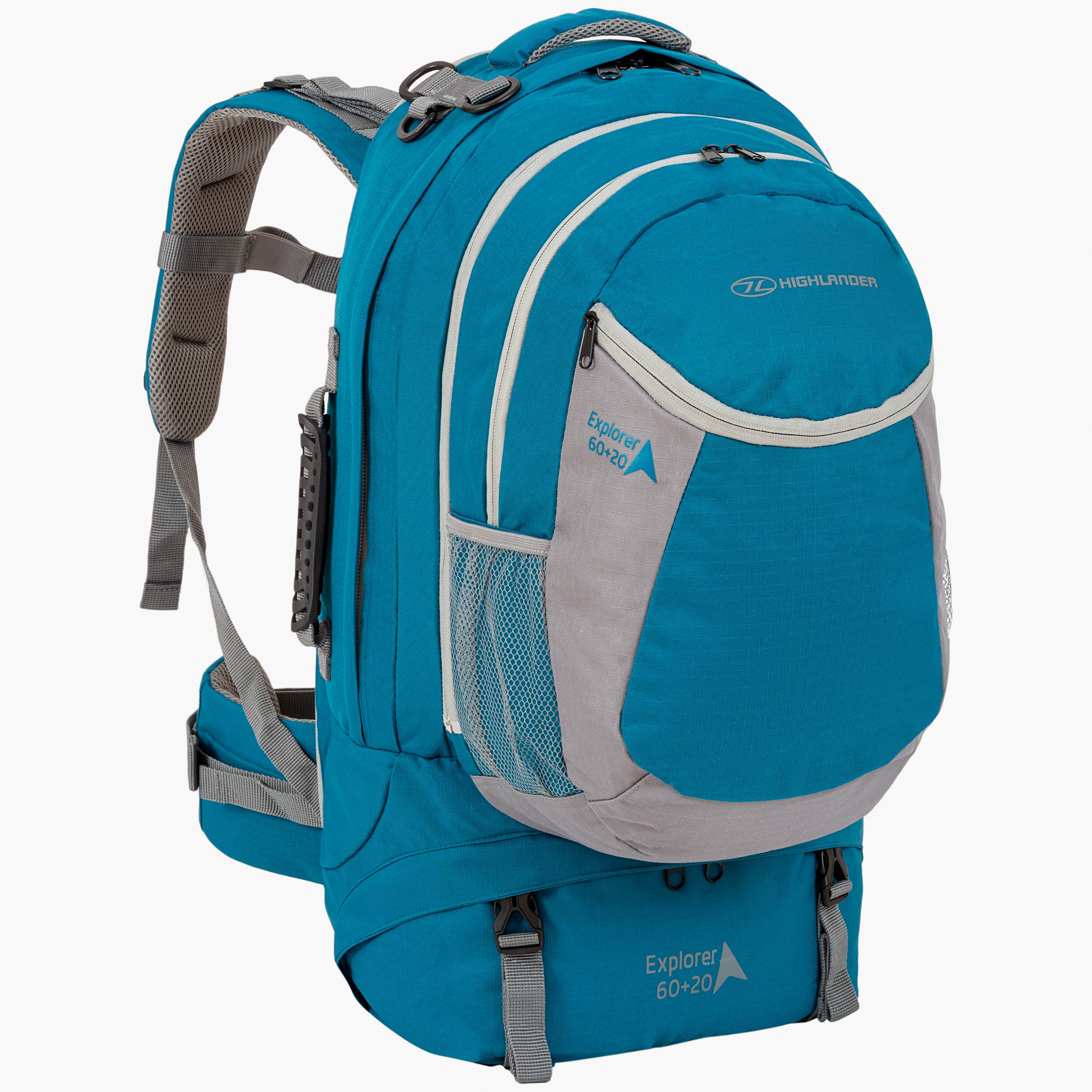 Highlander - X-Plorer Rygsæk - 60L+20L