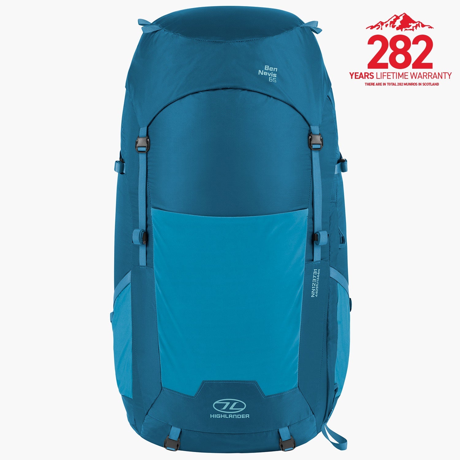 Highlander - Ben Nevis Rygsæk 65L Kvinder