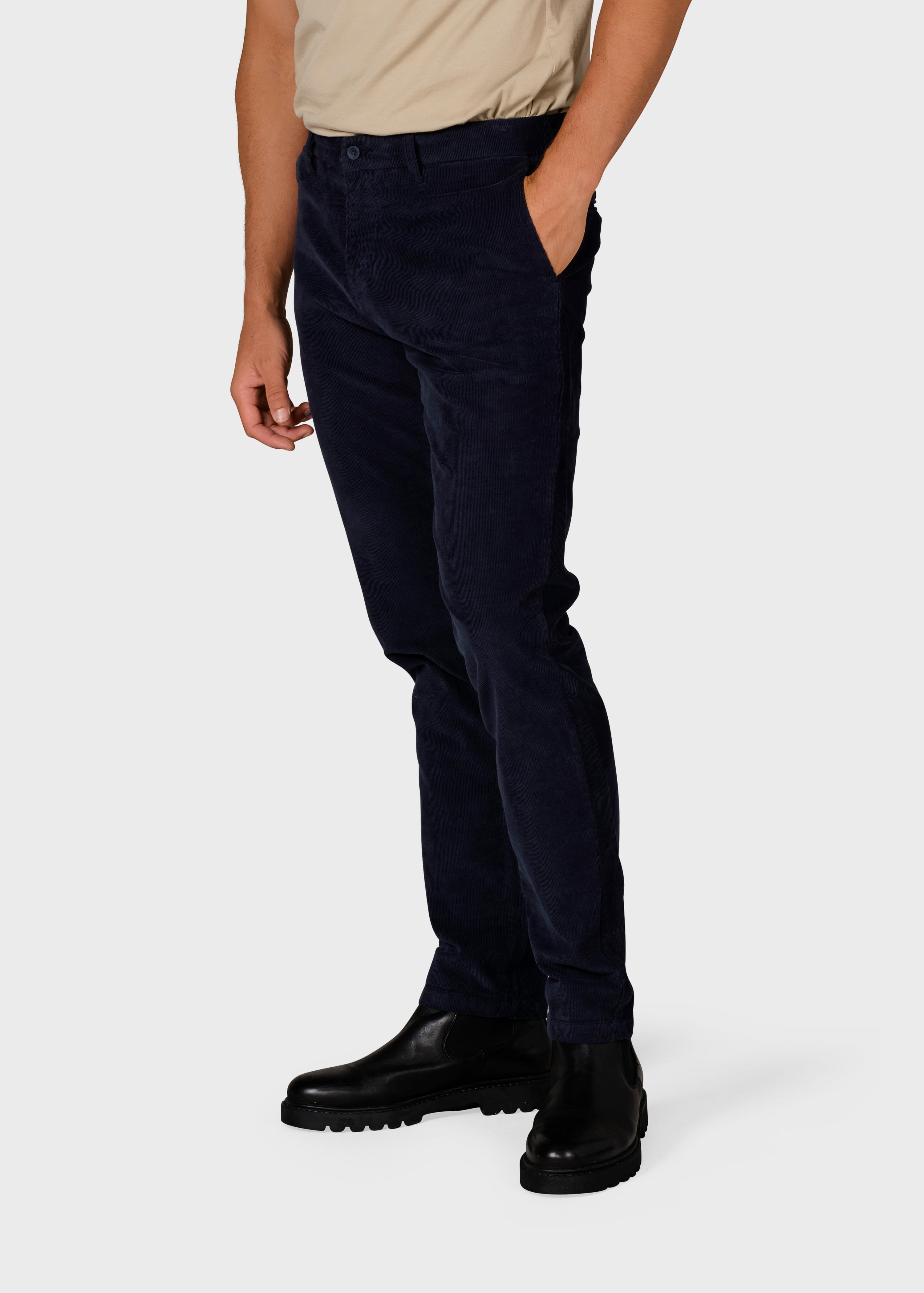 Ras Corduroy Chinos - Navy
