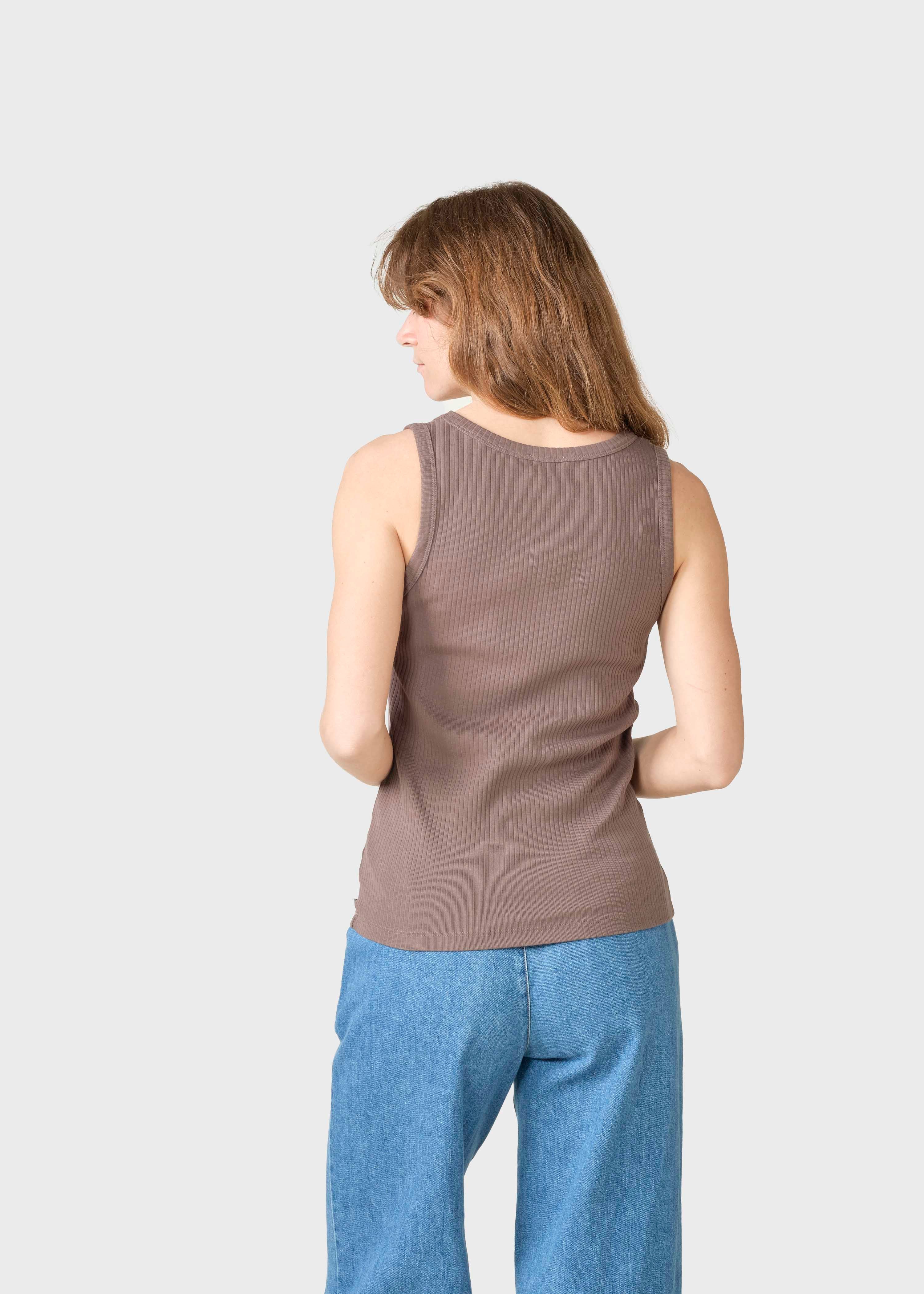 Rib Top - Taupe
