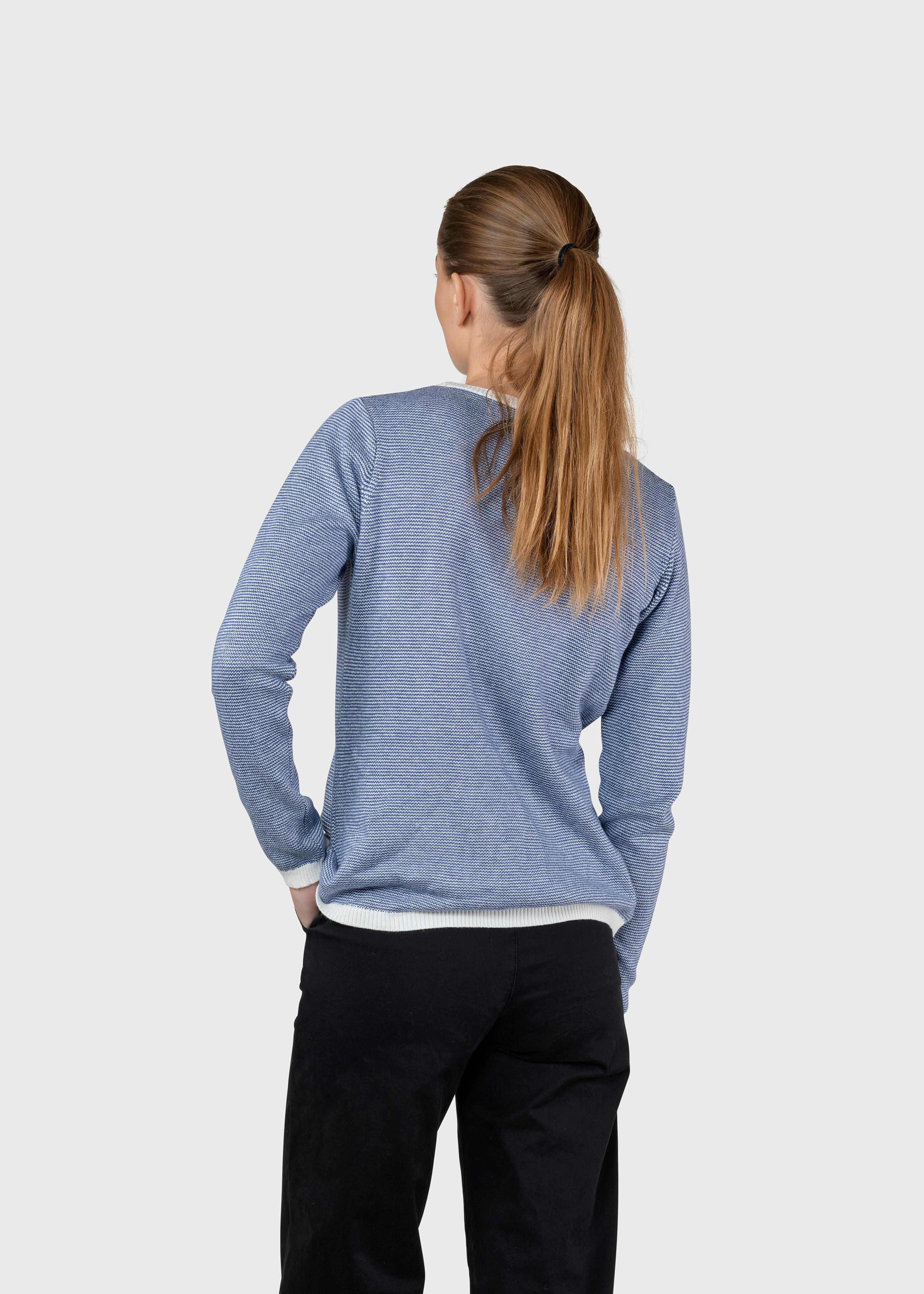 Rosa Knit - Cream/ocean