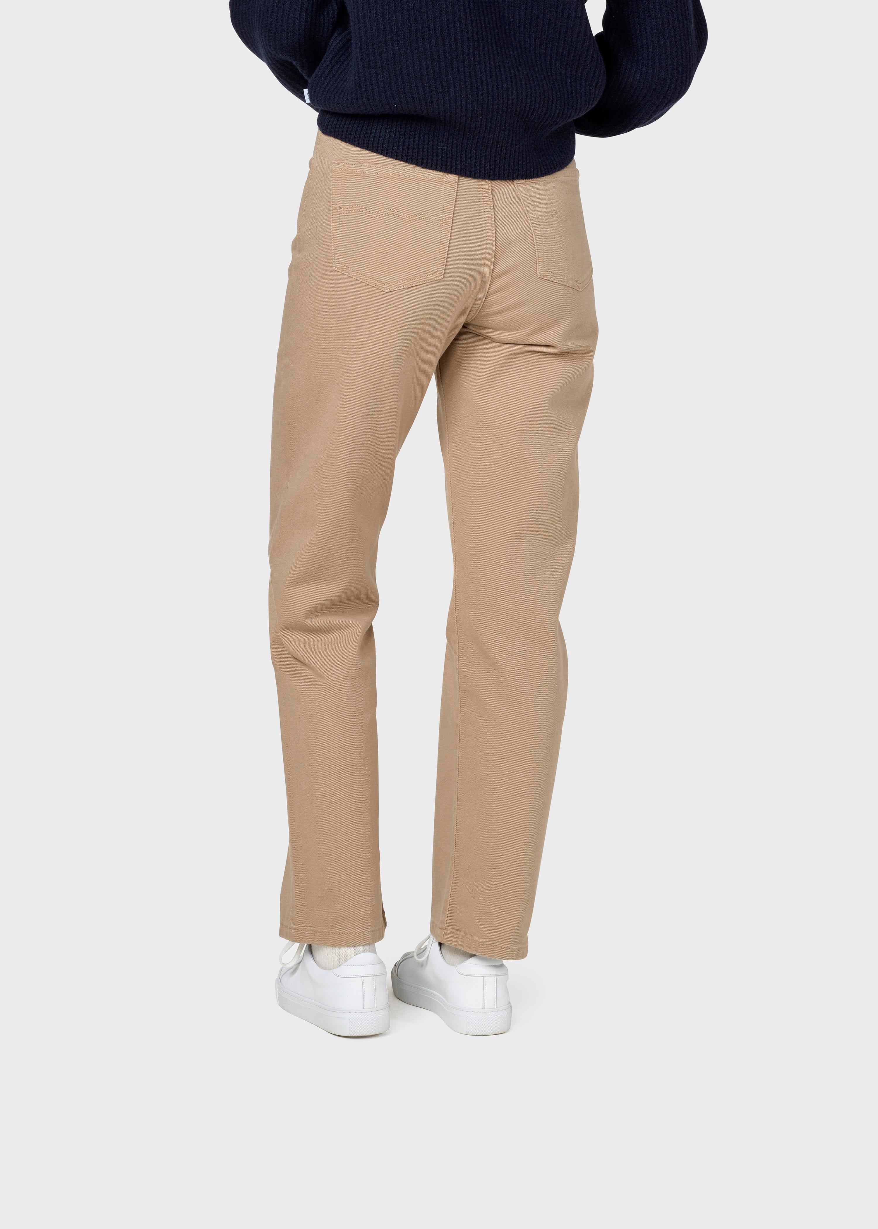 Rubi Denim Pants - Sand