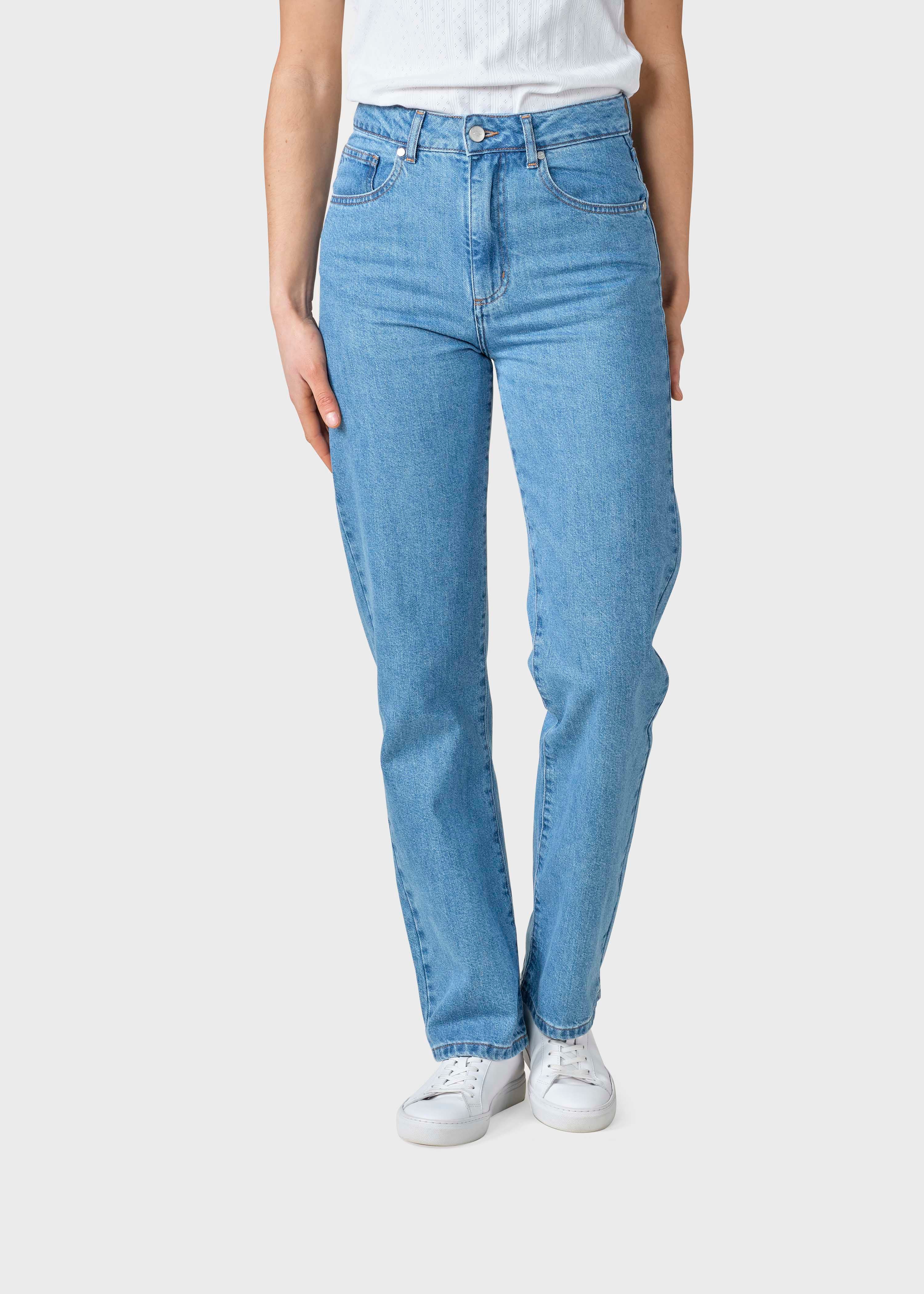 Rubi Denim Pants - Light Blue Stonewash