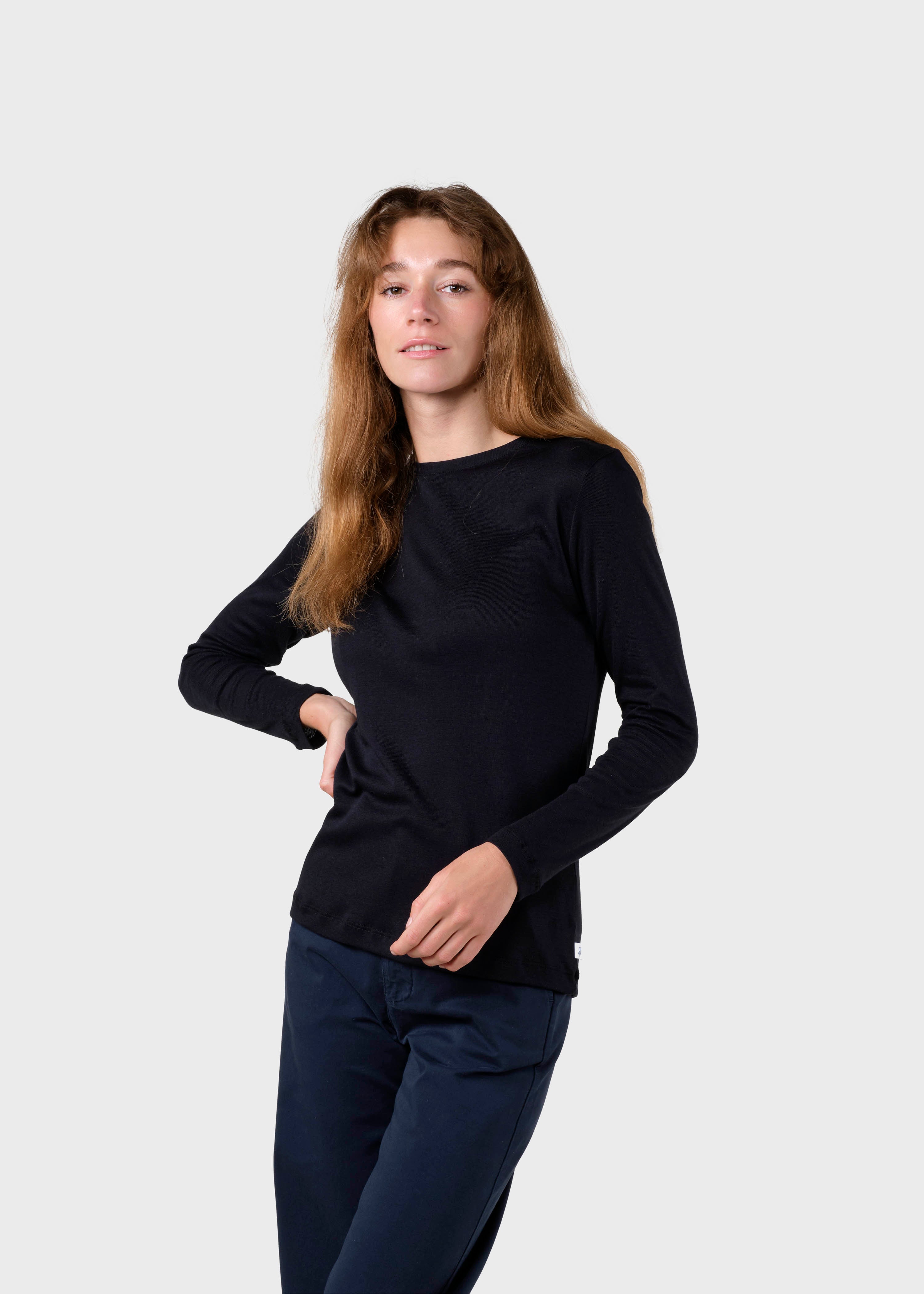 Selma Ls Tee - Black