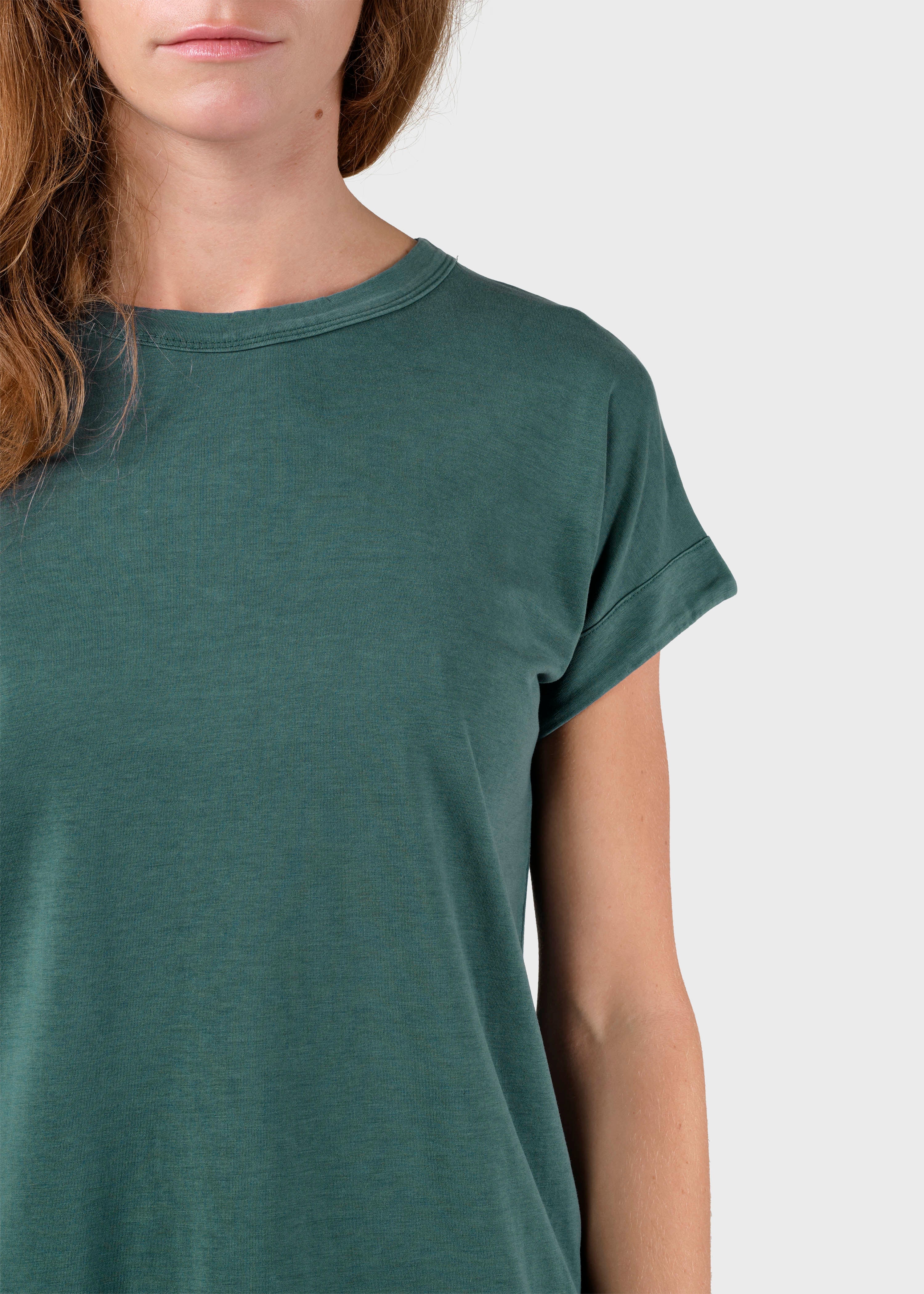 Sigrid Tee - Moss Green