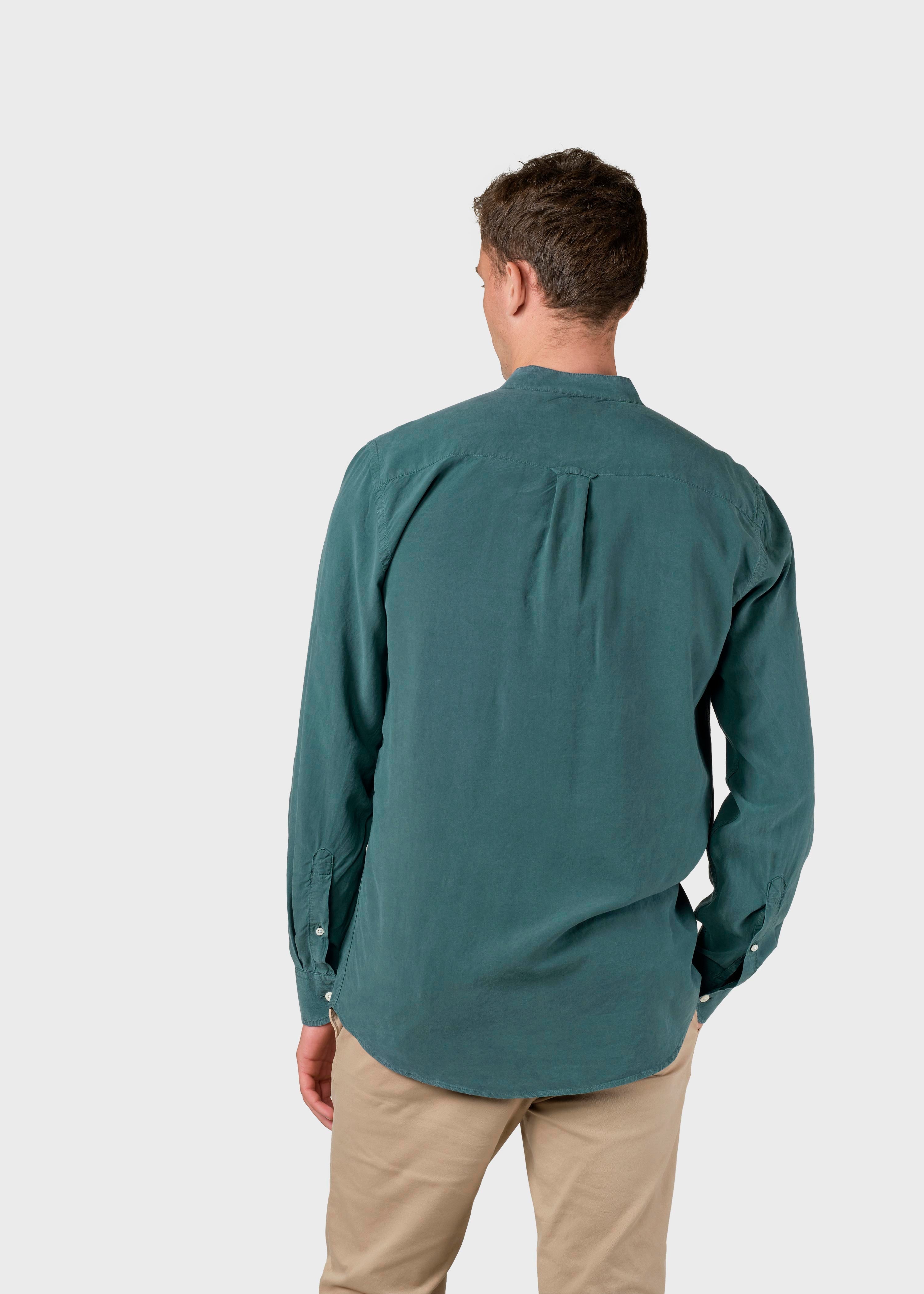 Simon Lyocell Shirt - Moss Green