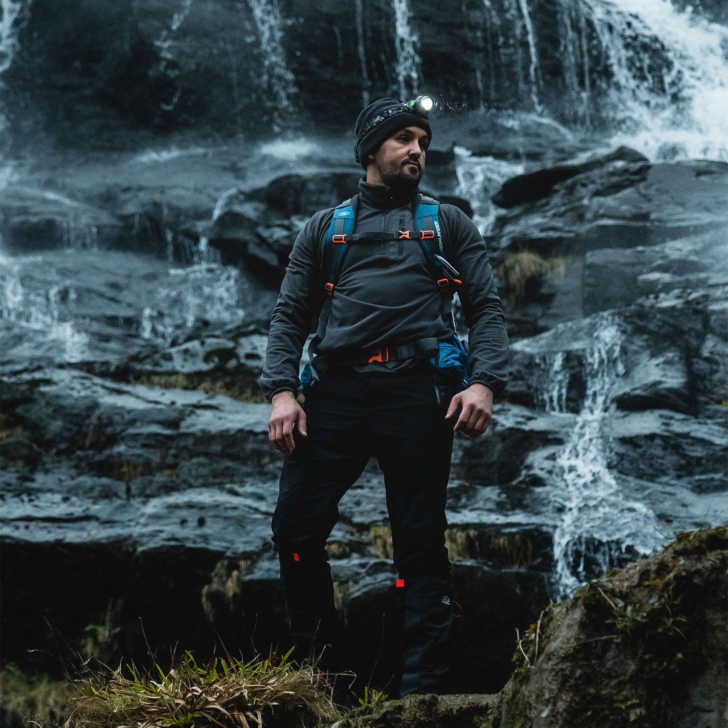 Highlander - Polaris Genopladeligt Hovedlys