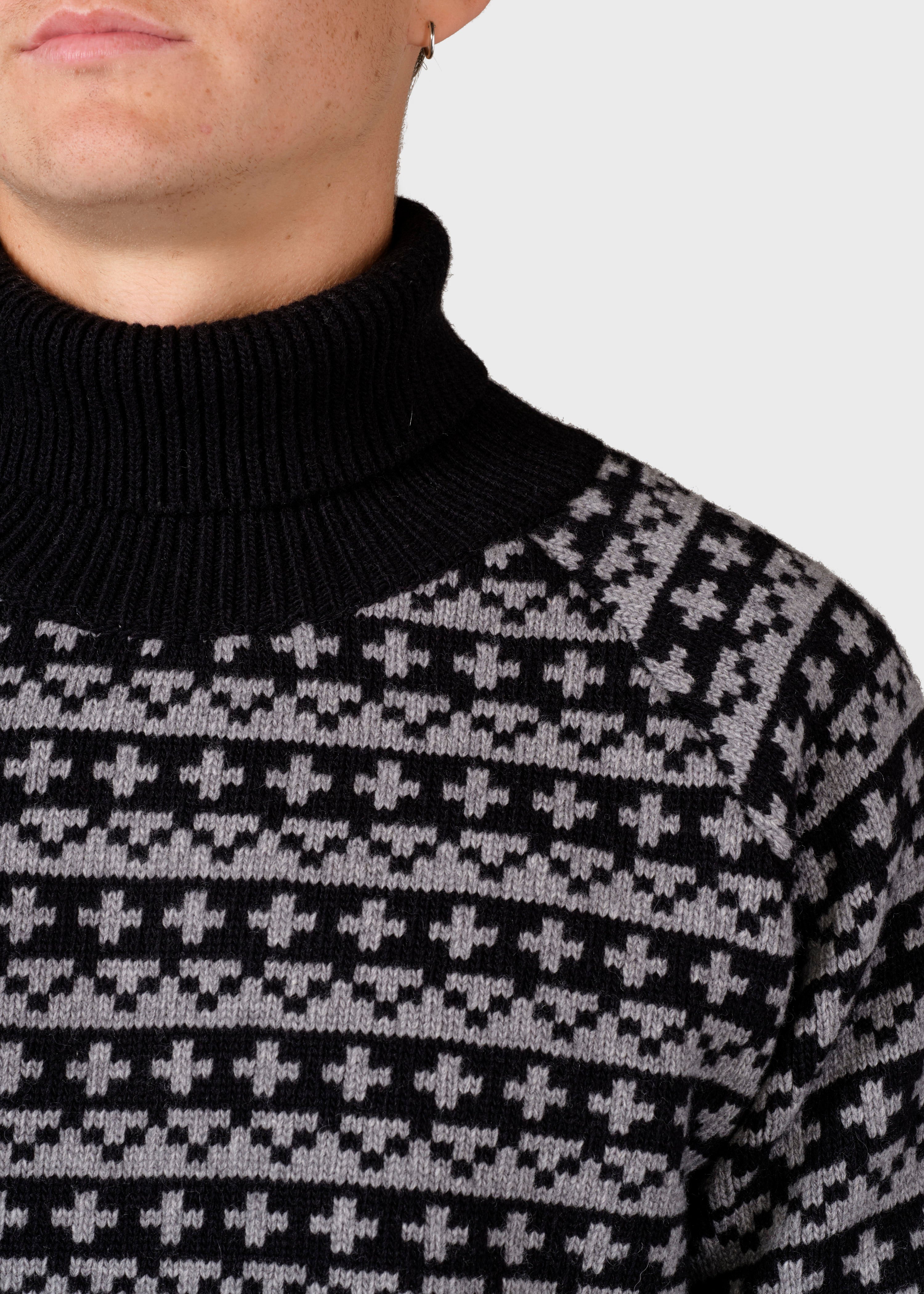 Teo Knit - Black/light Grey