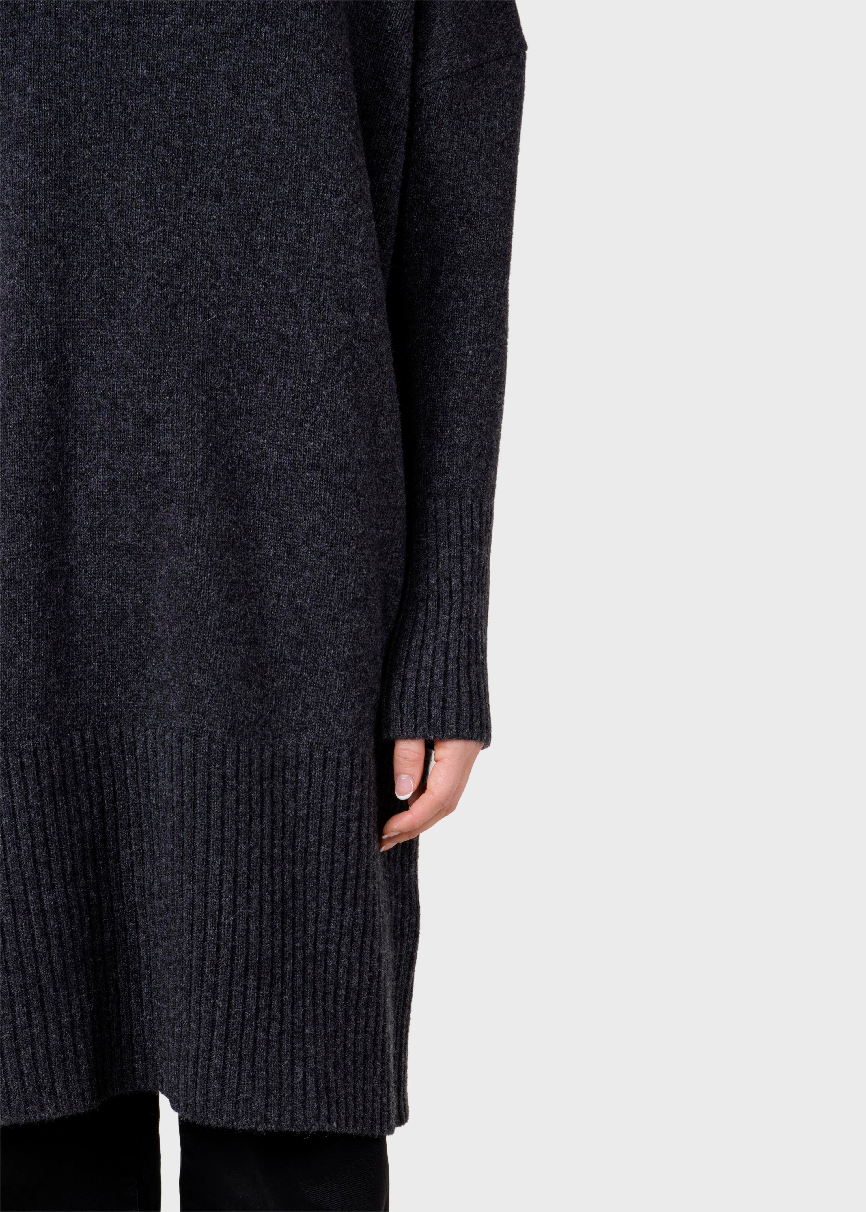 Thea Knit Dress - Anthracite