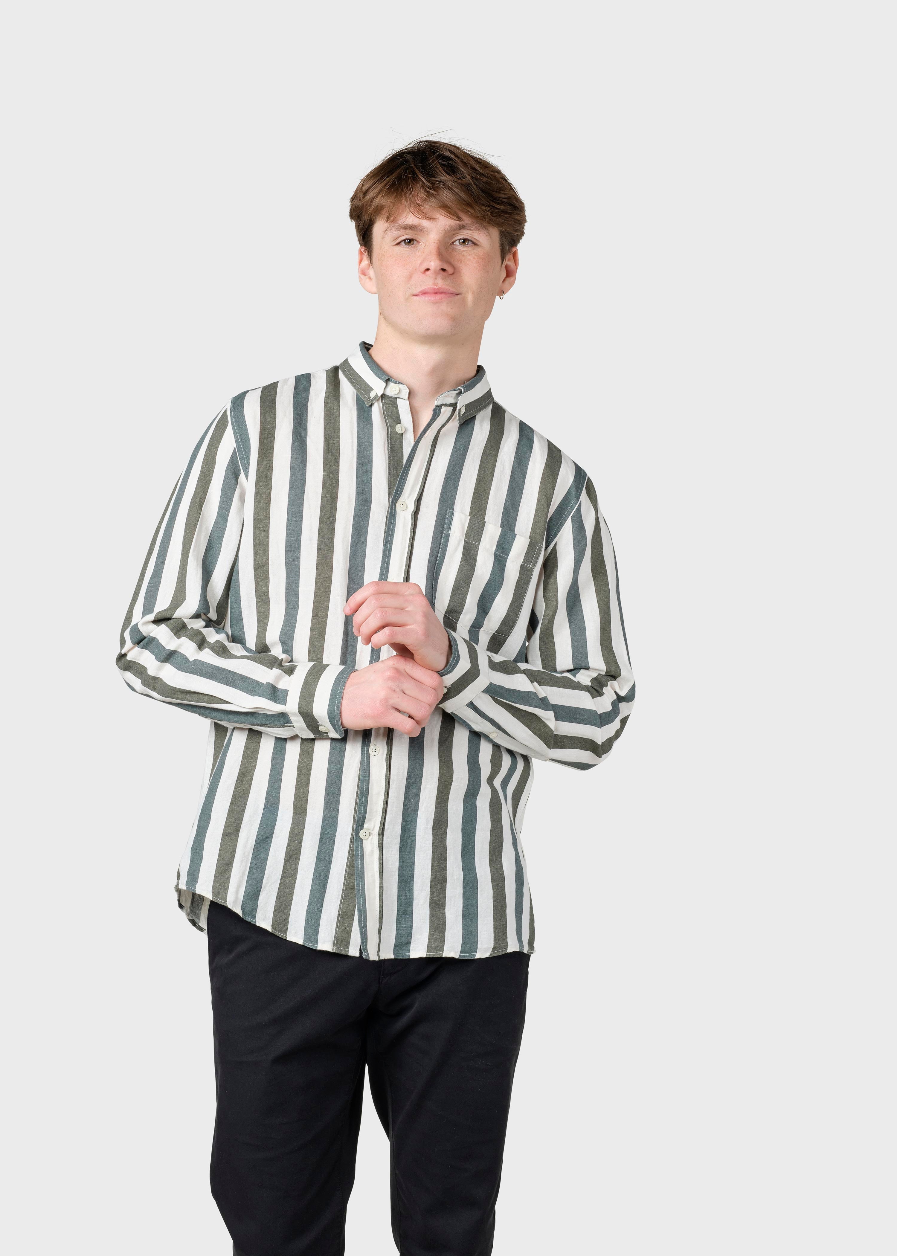 Valdis Shirt - Olive/moss Green