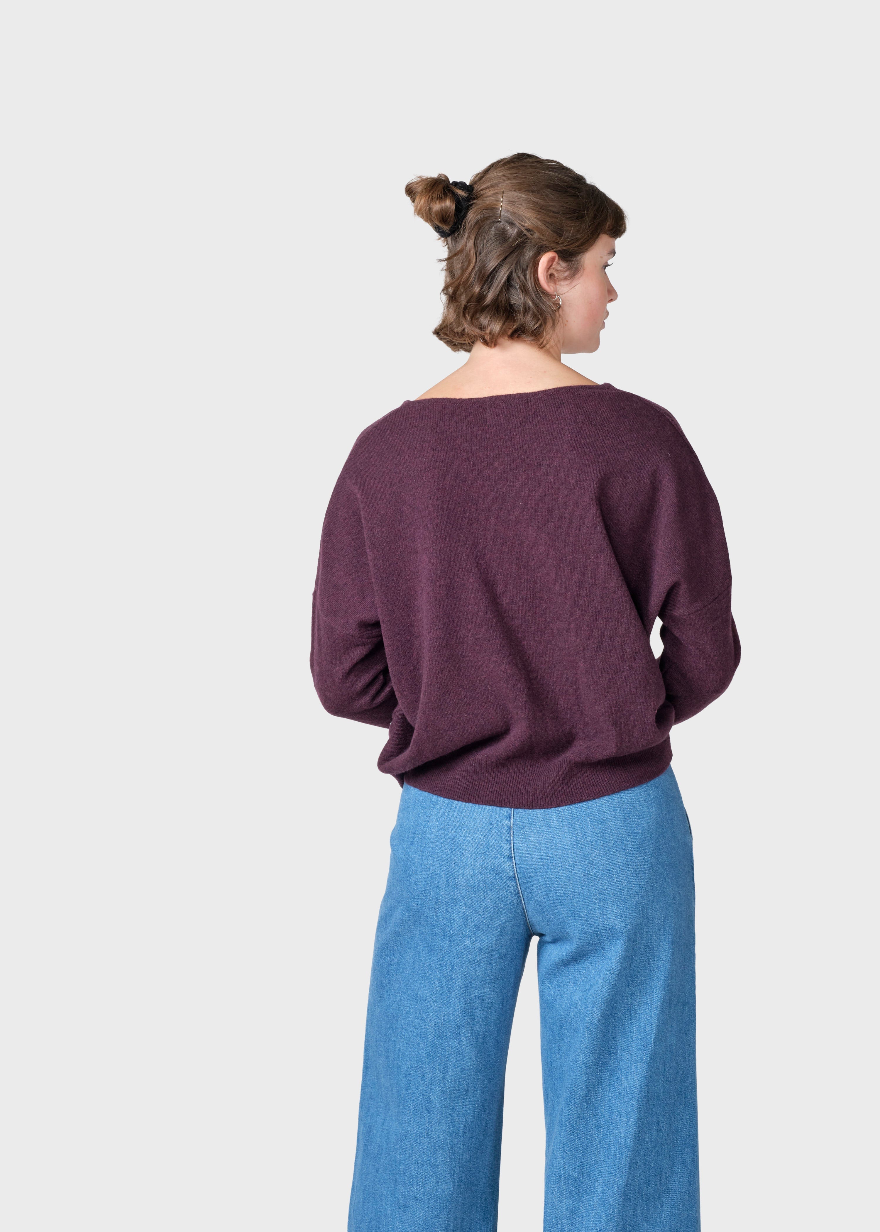 Vanessa Knit - Burgundy