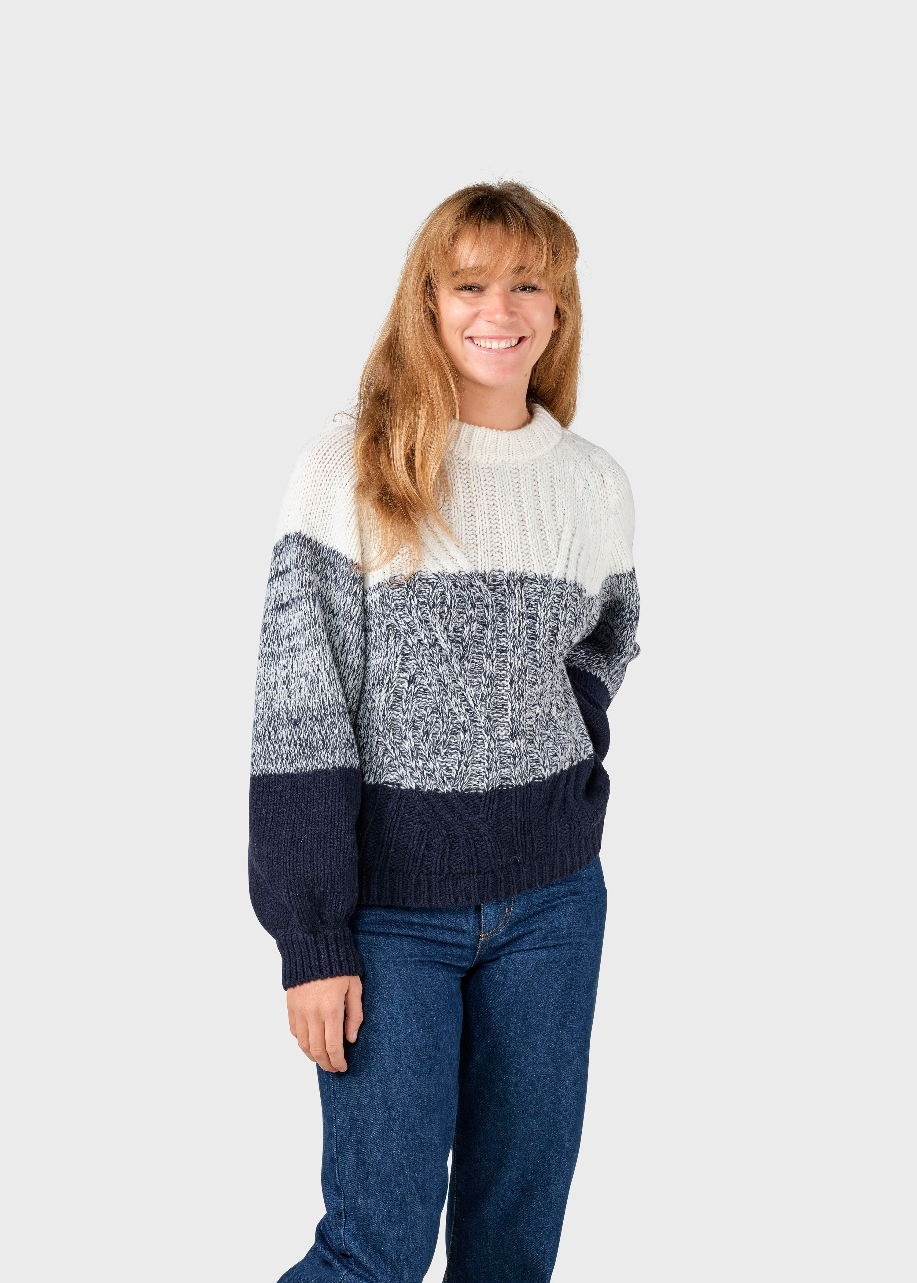 Viva Knit - Cream/navy