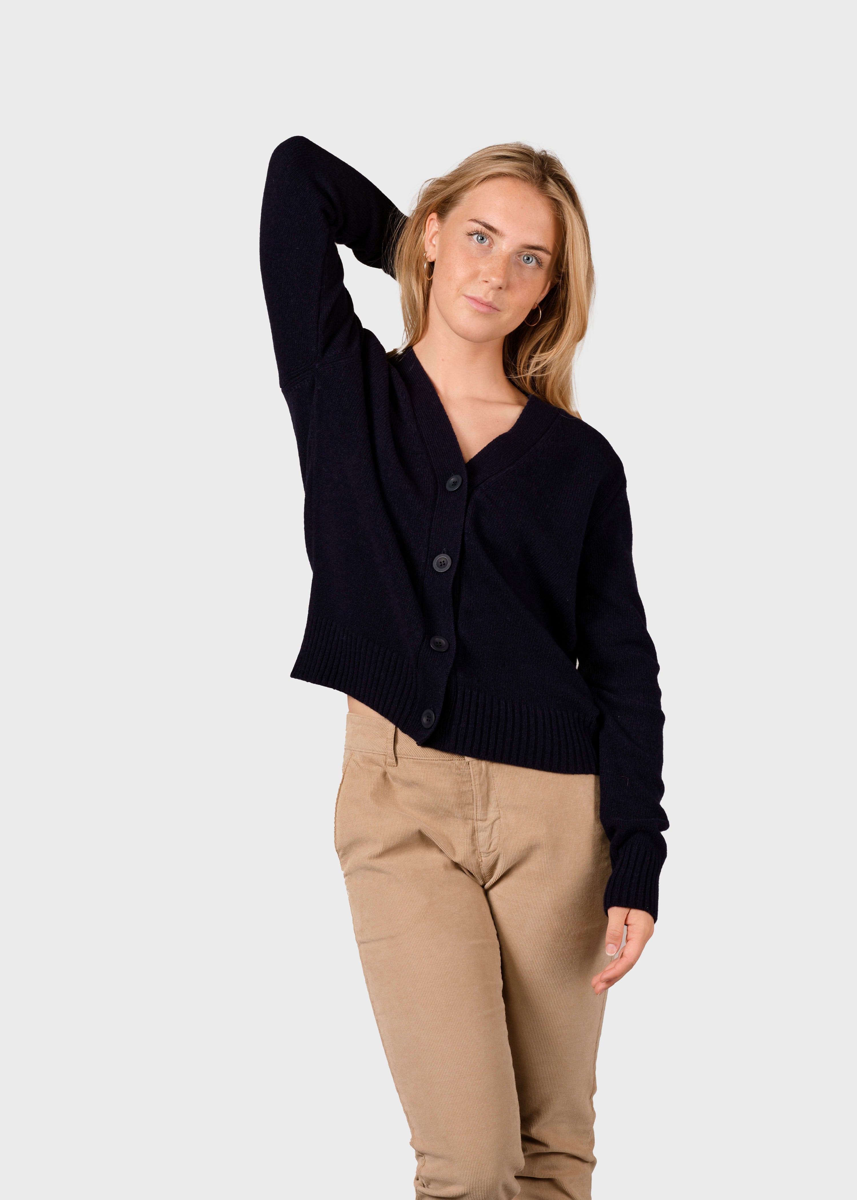 Wilma Knit Cardigan - Navy