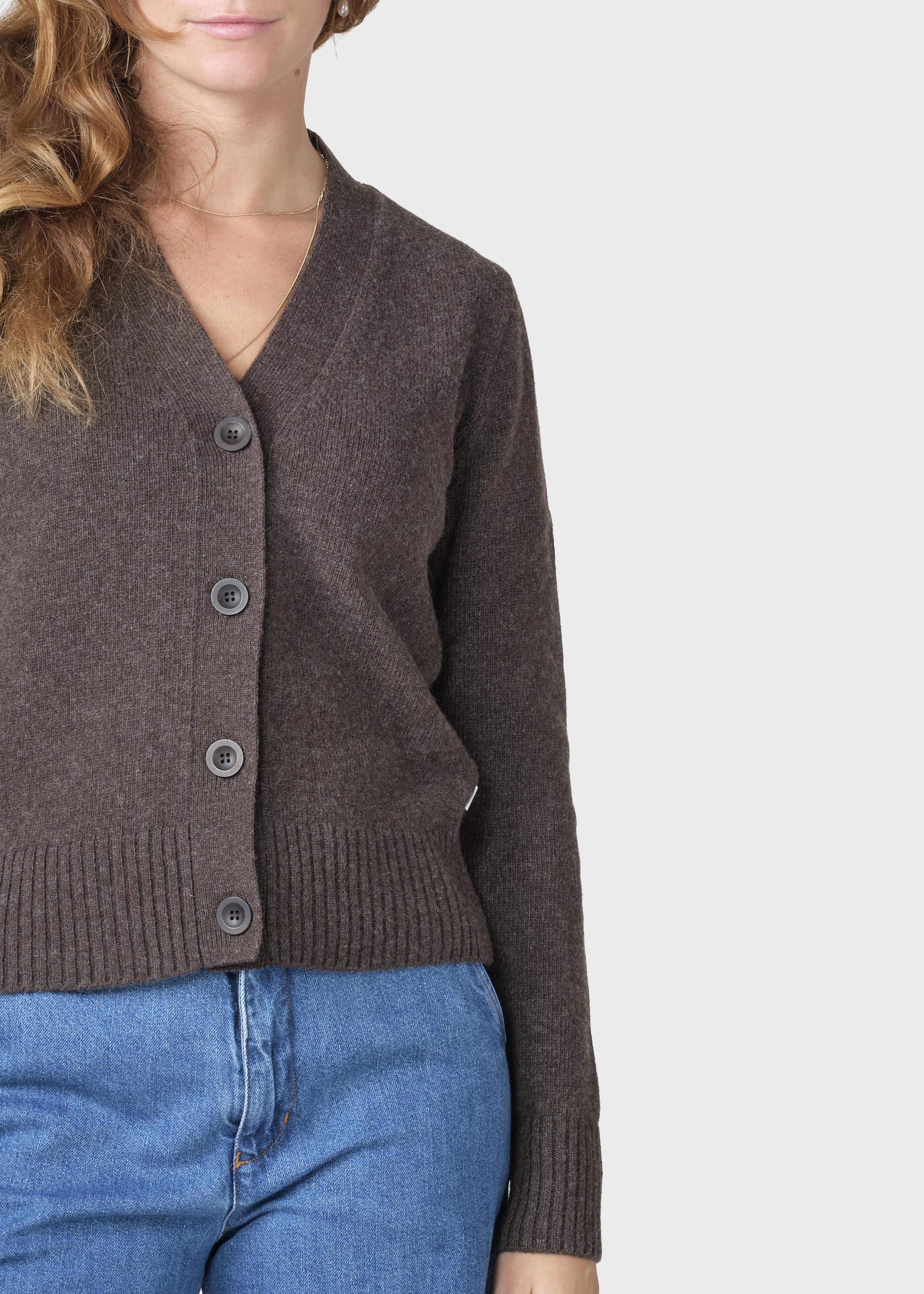 Wilma Knit Cardigan - Taupe