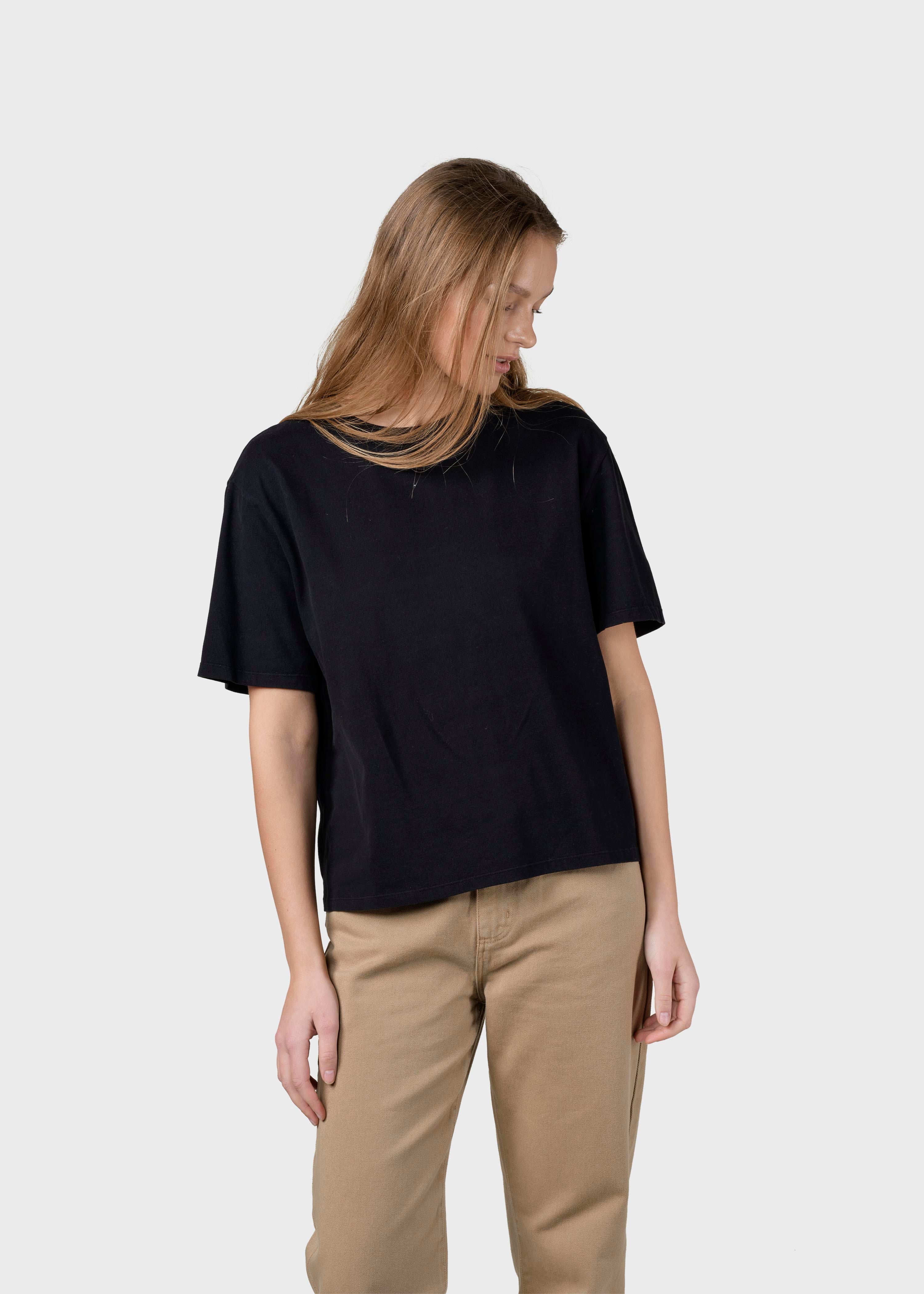 Womens Boxy Tee - Black