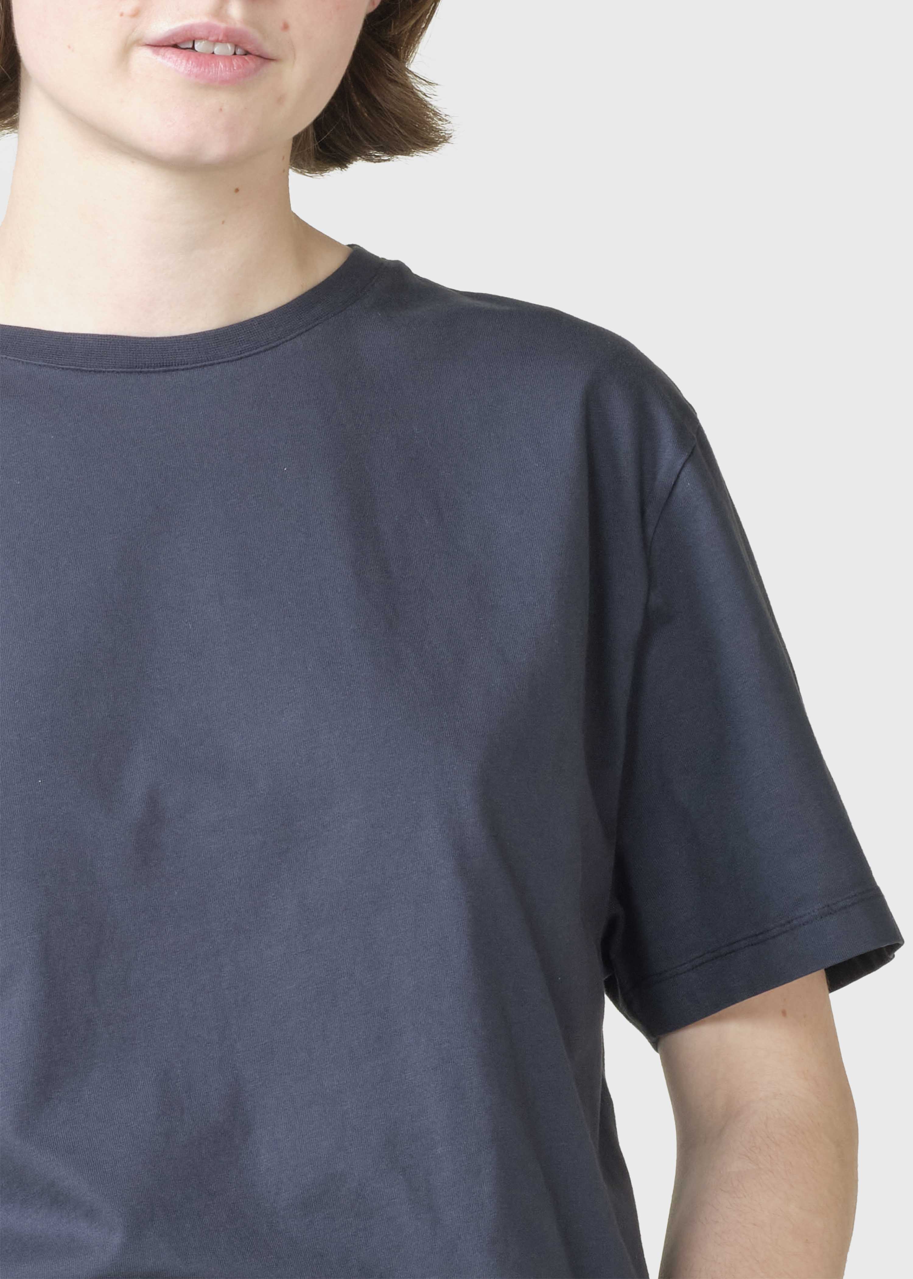 Womens Boxy Tee - Navy