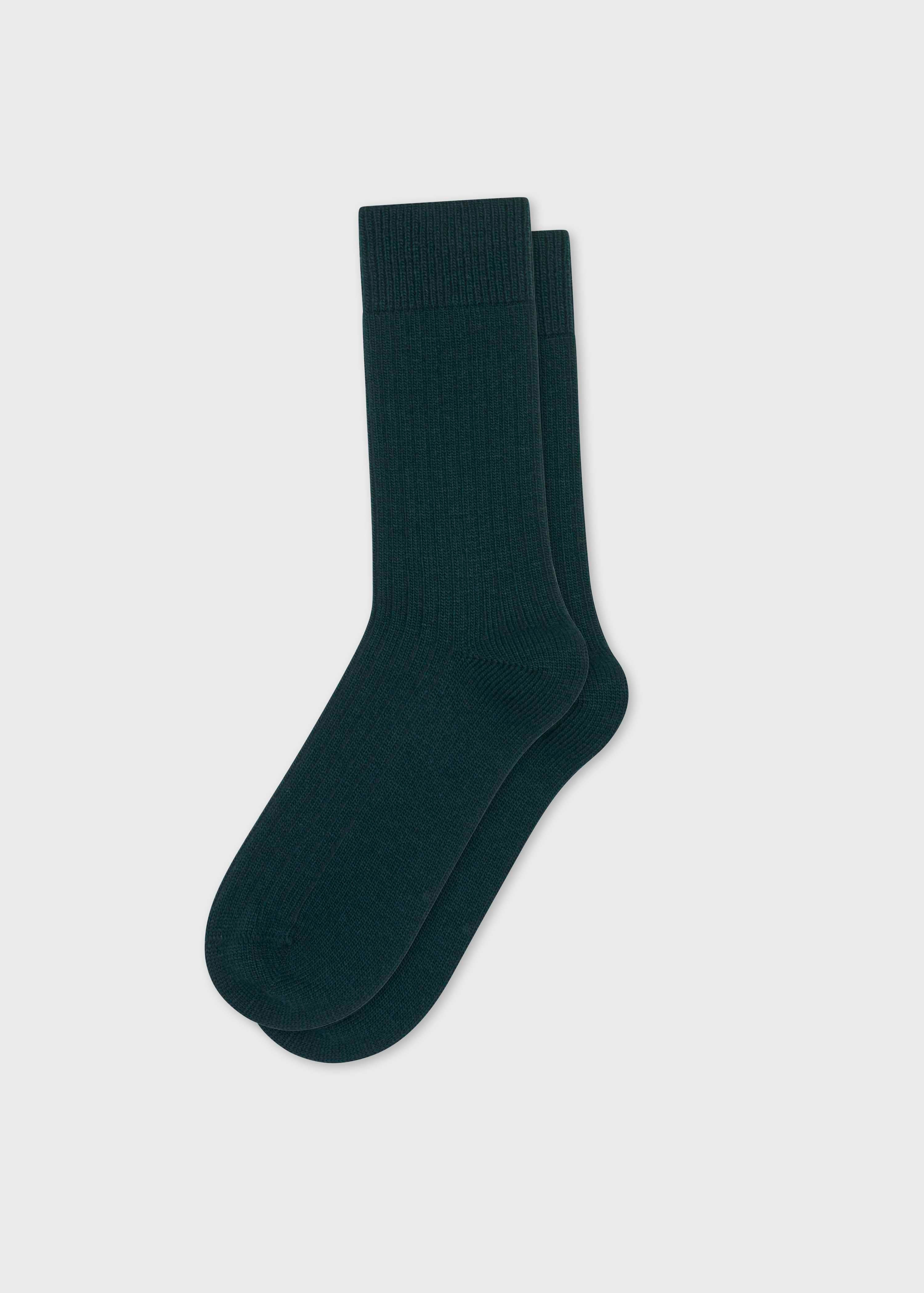 Wool Sock - Moss Green