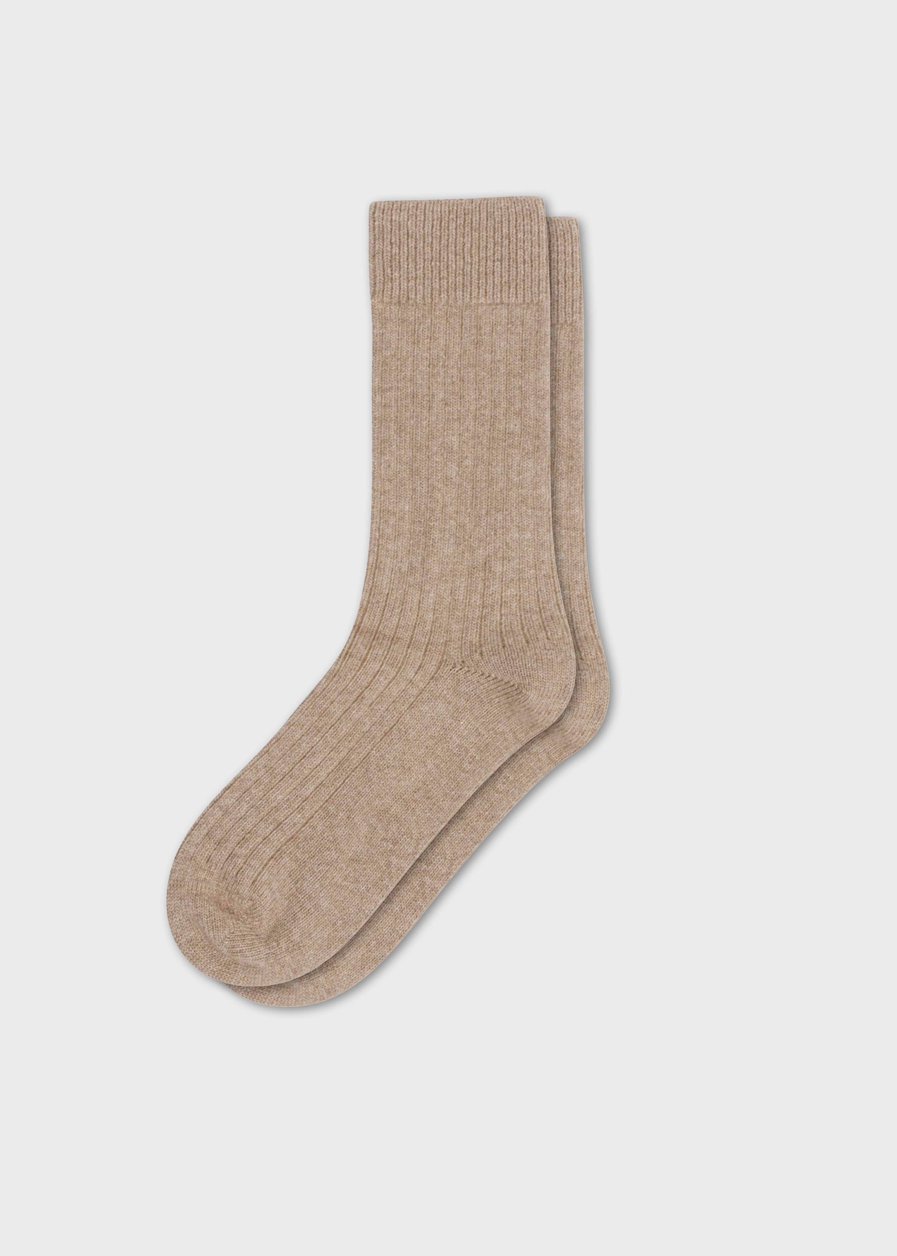 Wool Sock - Sand