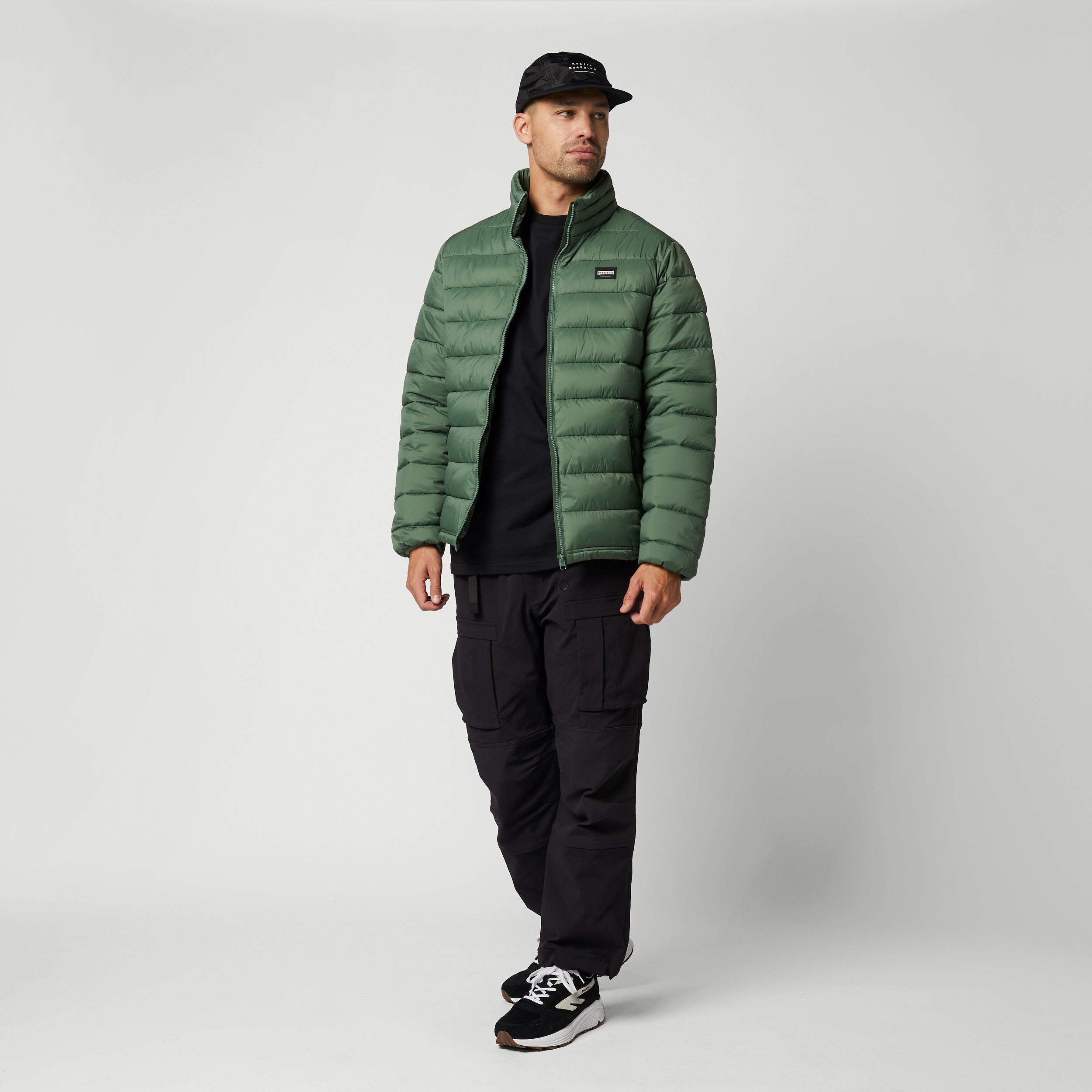 Quilted Midlayer Jacket - Brave Green