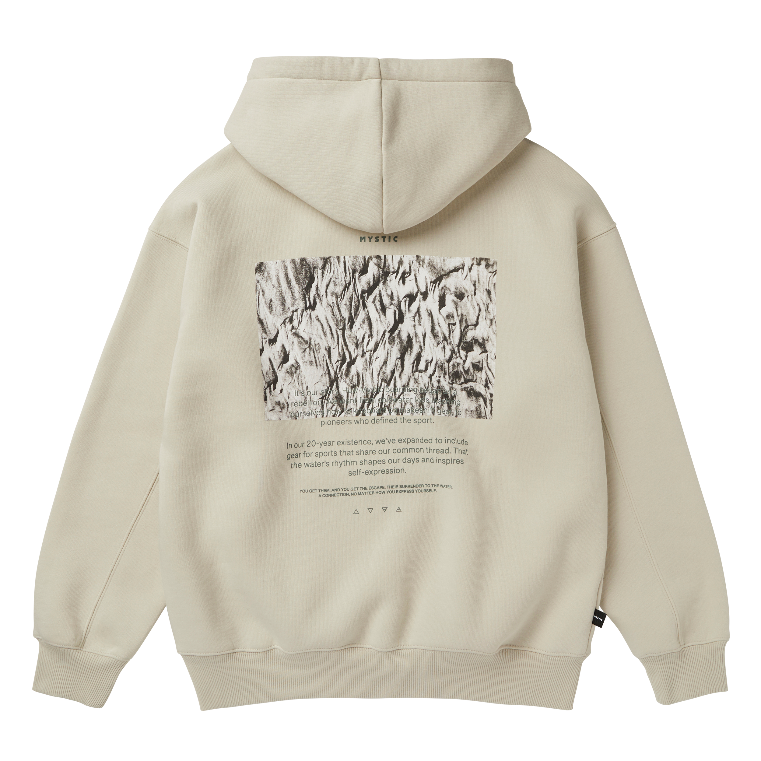 Mystic - Manifesto Hood Sweat - Sand