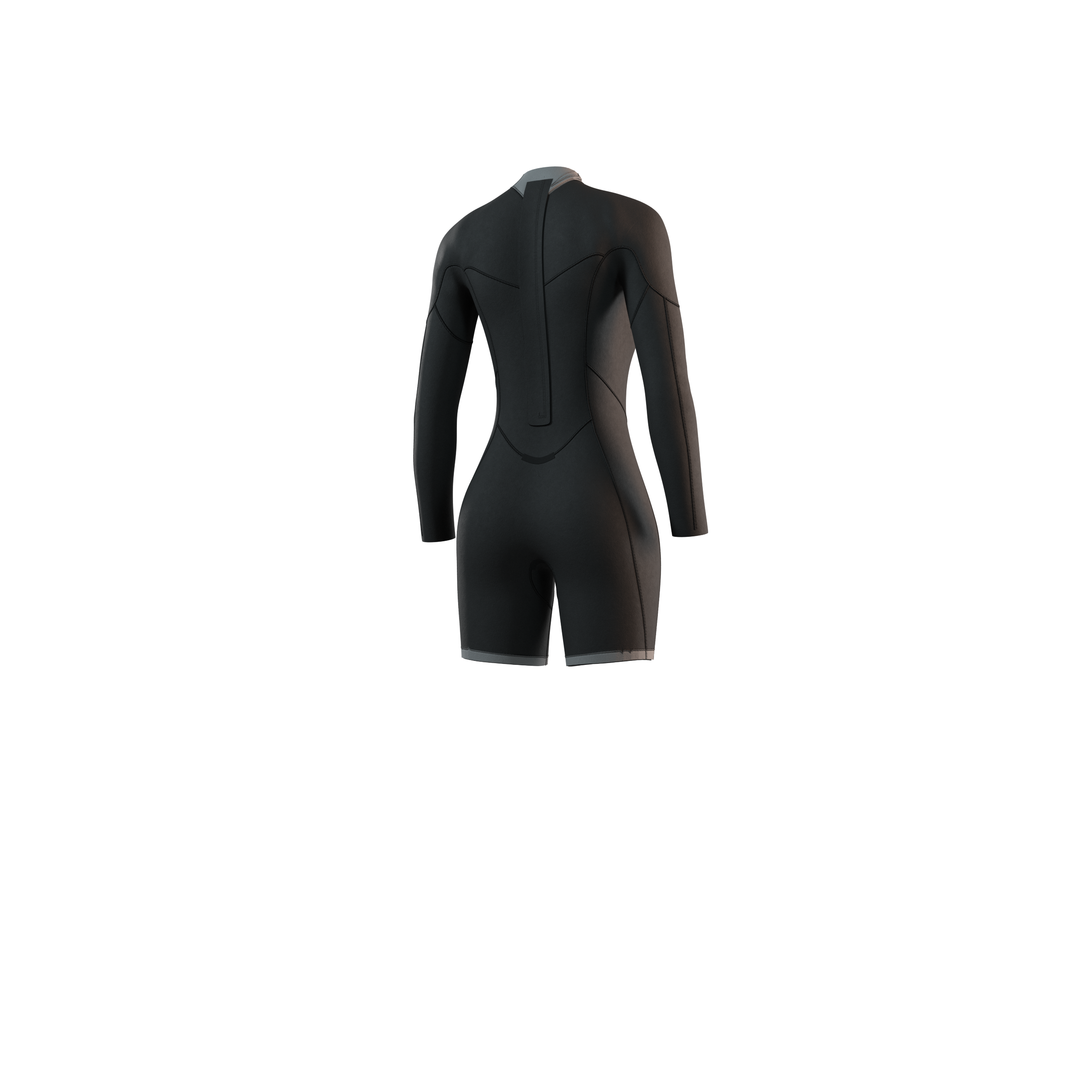 Mystic - Brand Longarm Shorty 3/2mm Bzip Flatlock Women - 2025 - Black