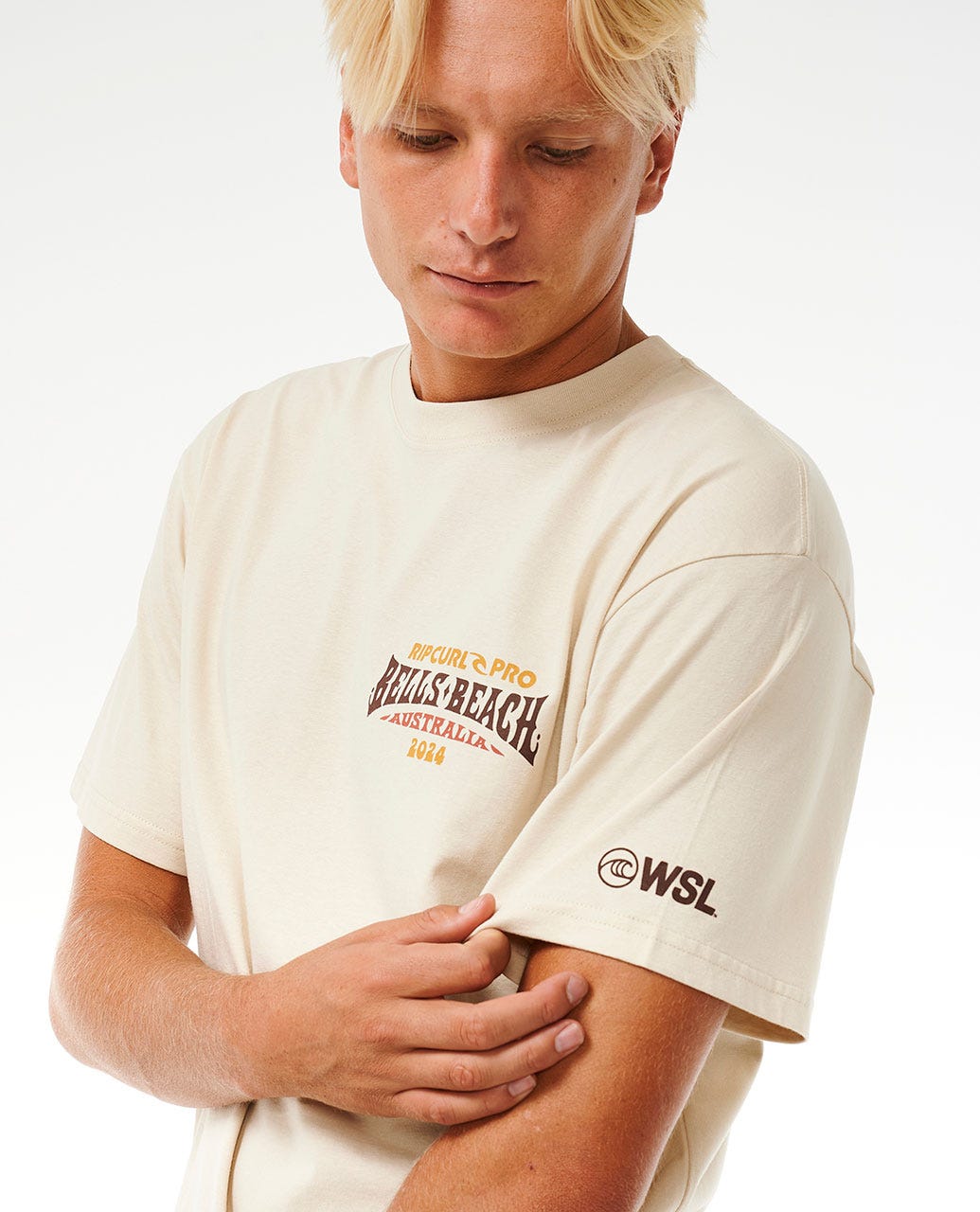 Rip Curl Pro Bells Beach 2024 Line Up kortärmad t-shirt