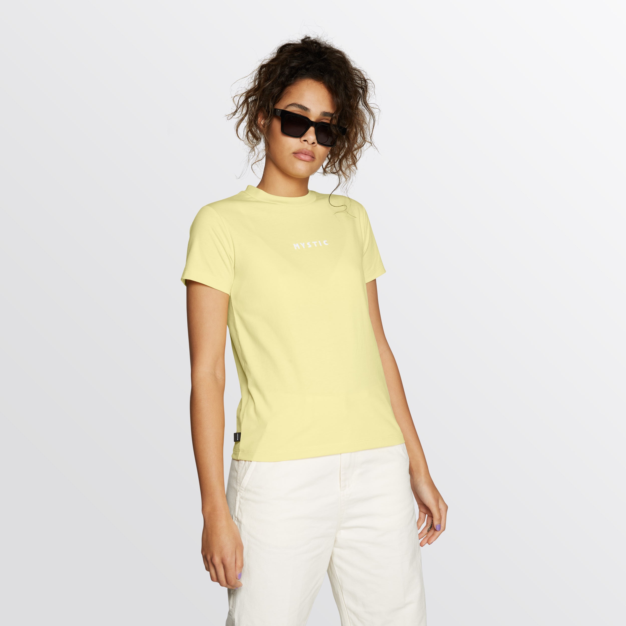 Mystic - Brand Tee Women - Pastel Yellow