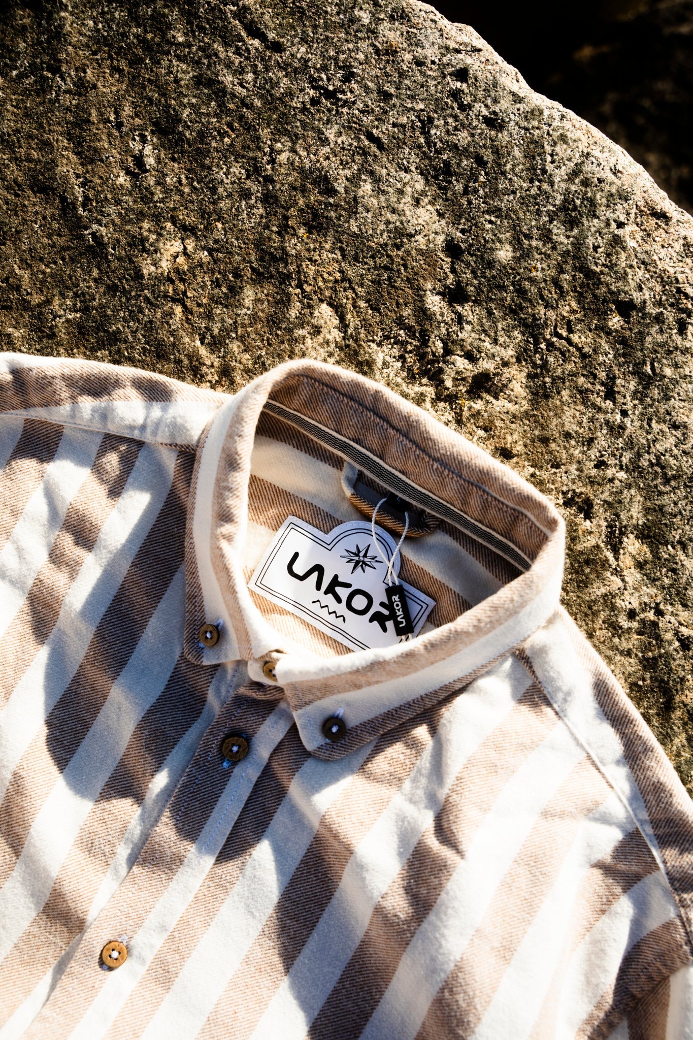 Båtsmanskjorta (brun)