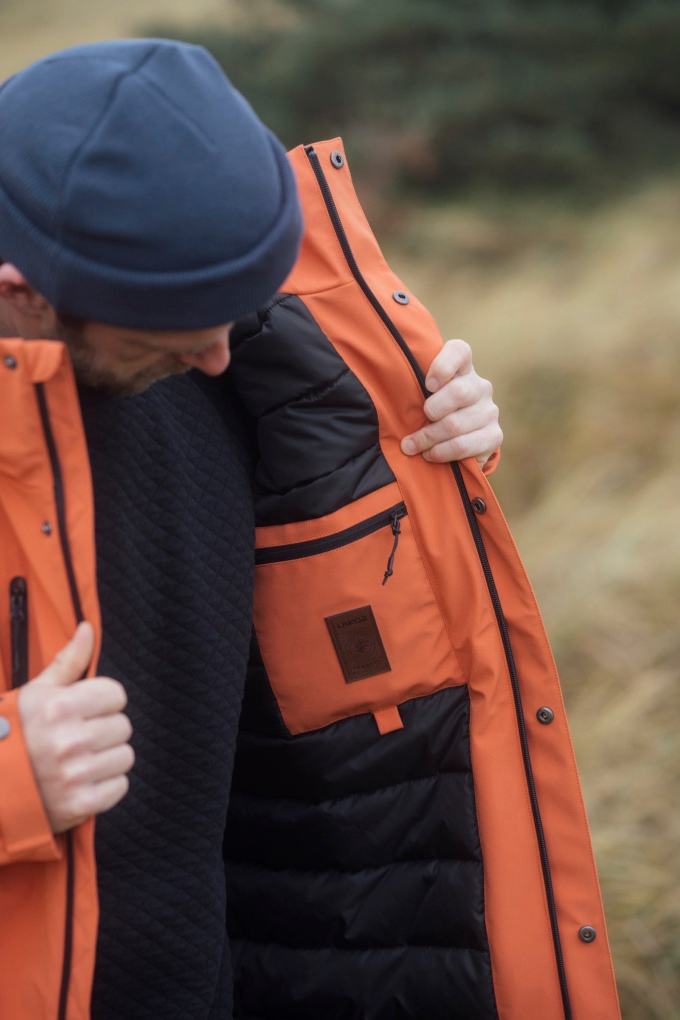 Parkajacka (höstglasyr)