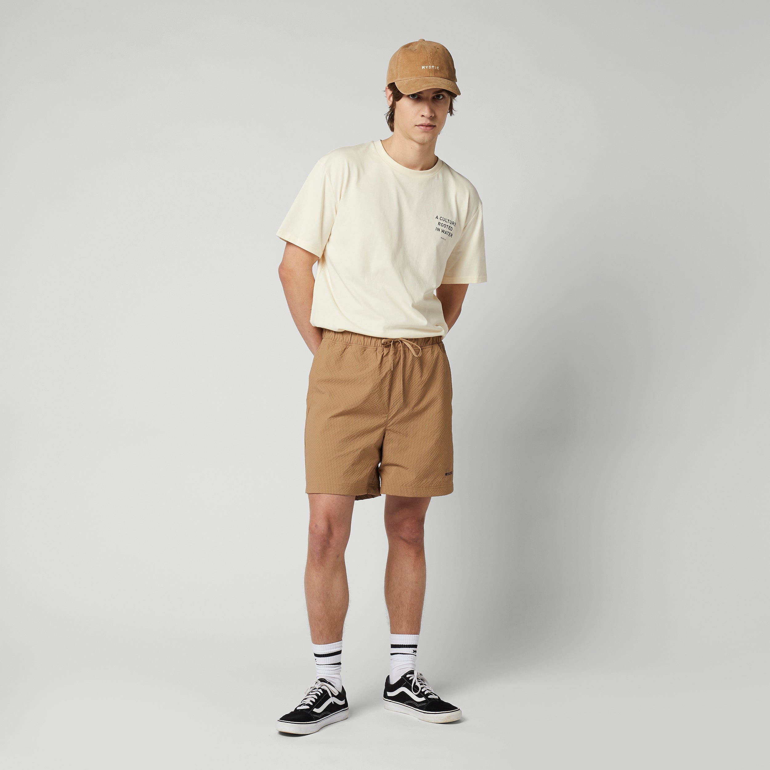 Mystic - Continent Shorts - Slate Brown