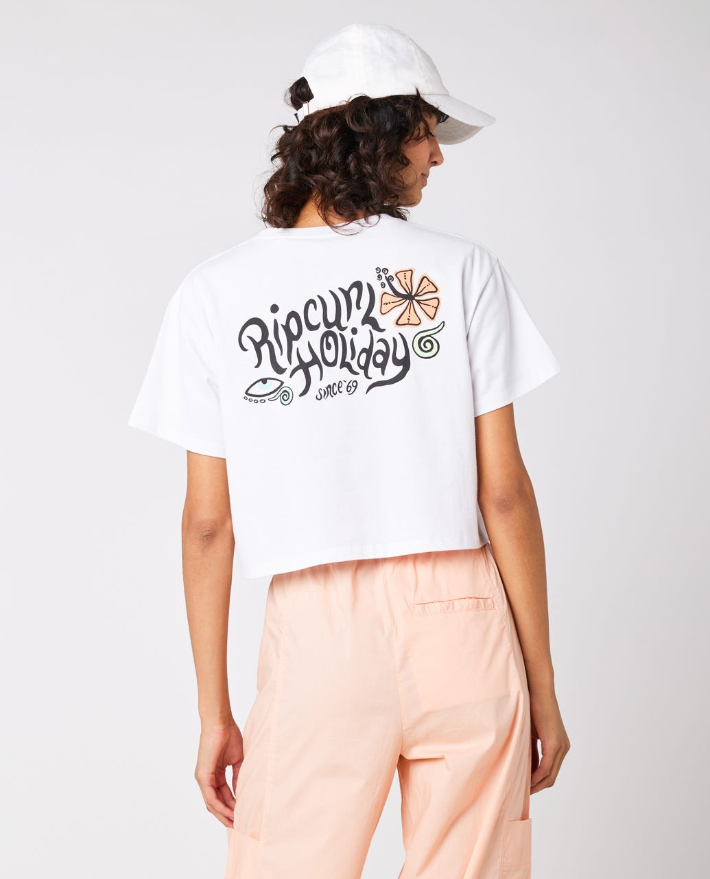 Paradiso Crop kortärmad t-shirt