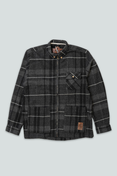 Bäverskjortjacka (grå/svart)