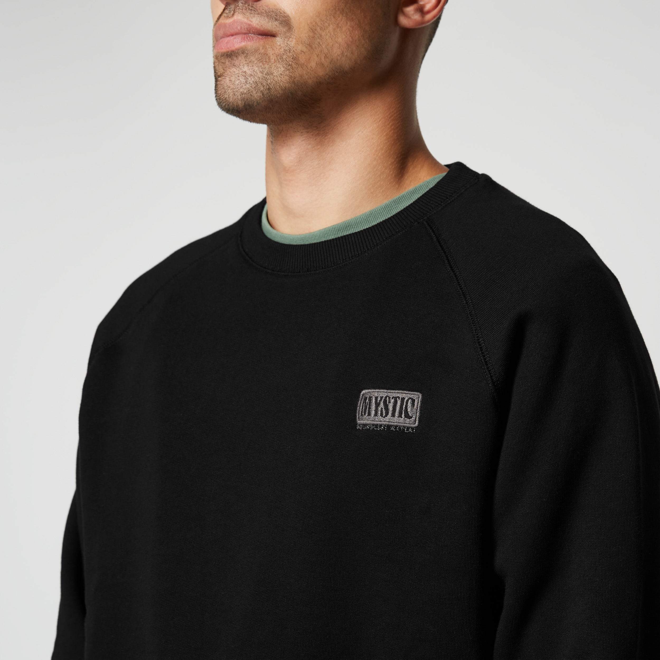 Mystic - Mayhem Crew Sweat - Black
