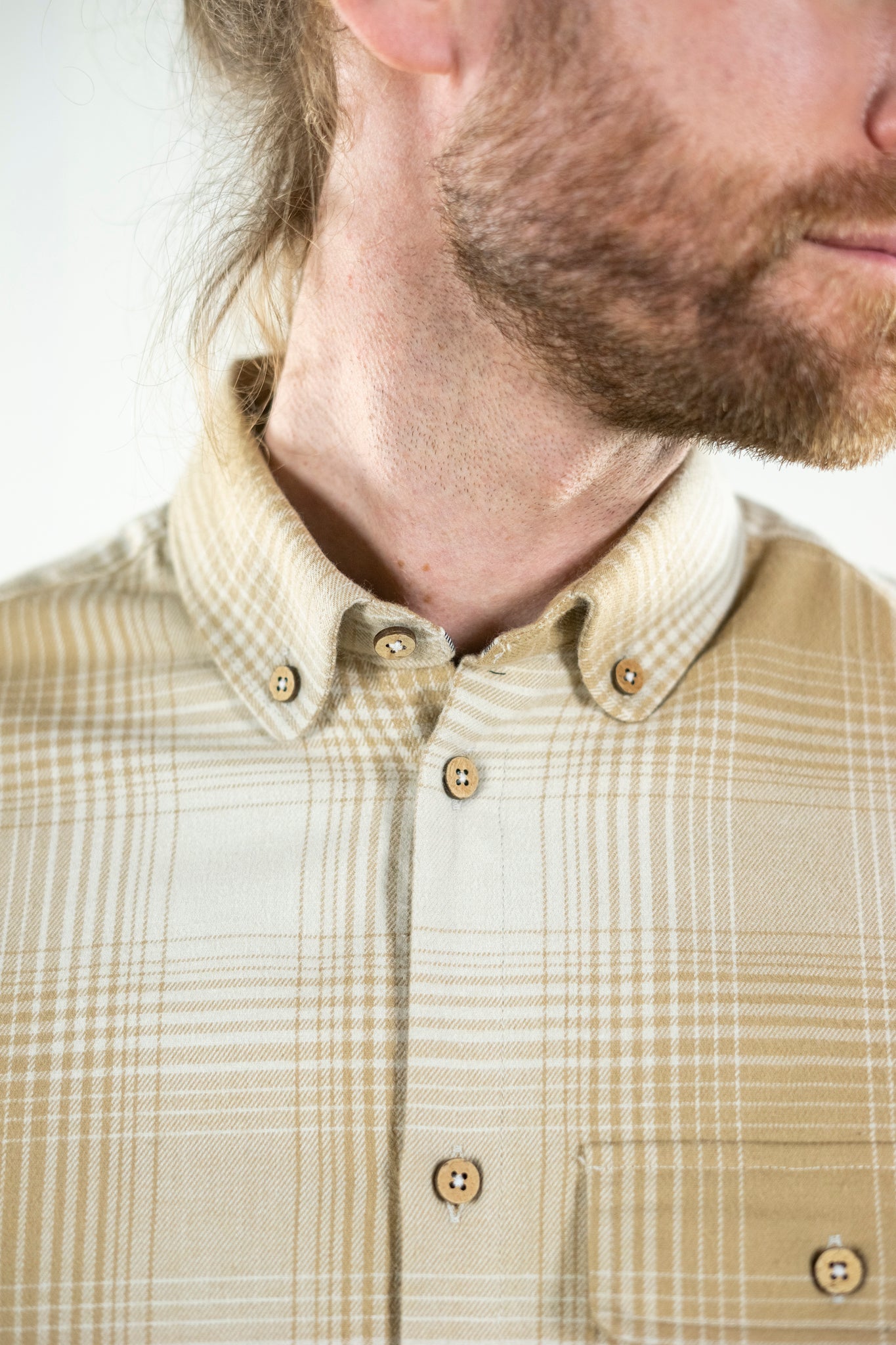 Inca Unna skjorta (ljusbrun)