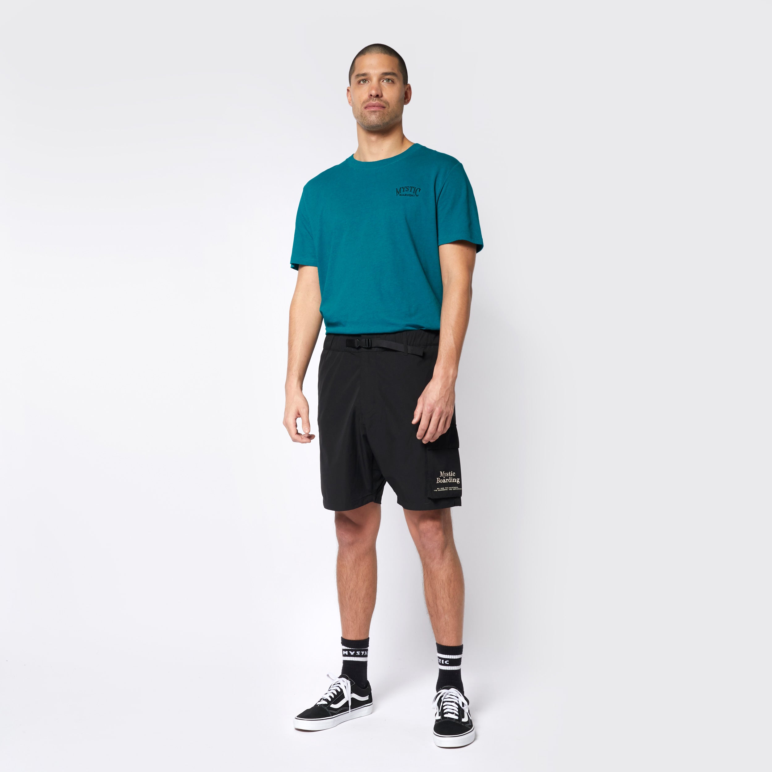 Mystic - Meridian Hybrid Short - Black